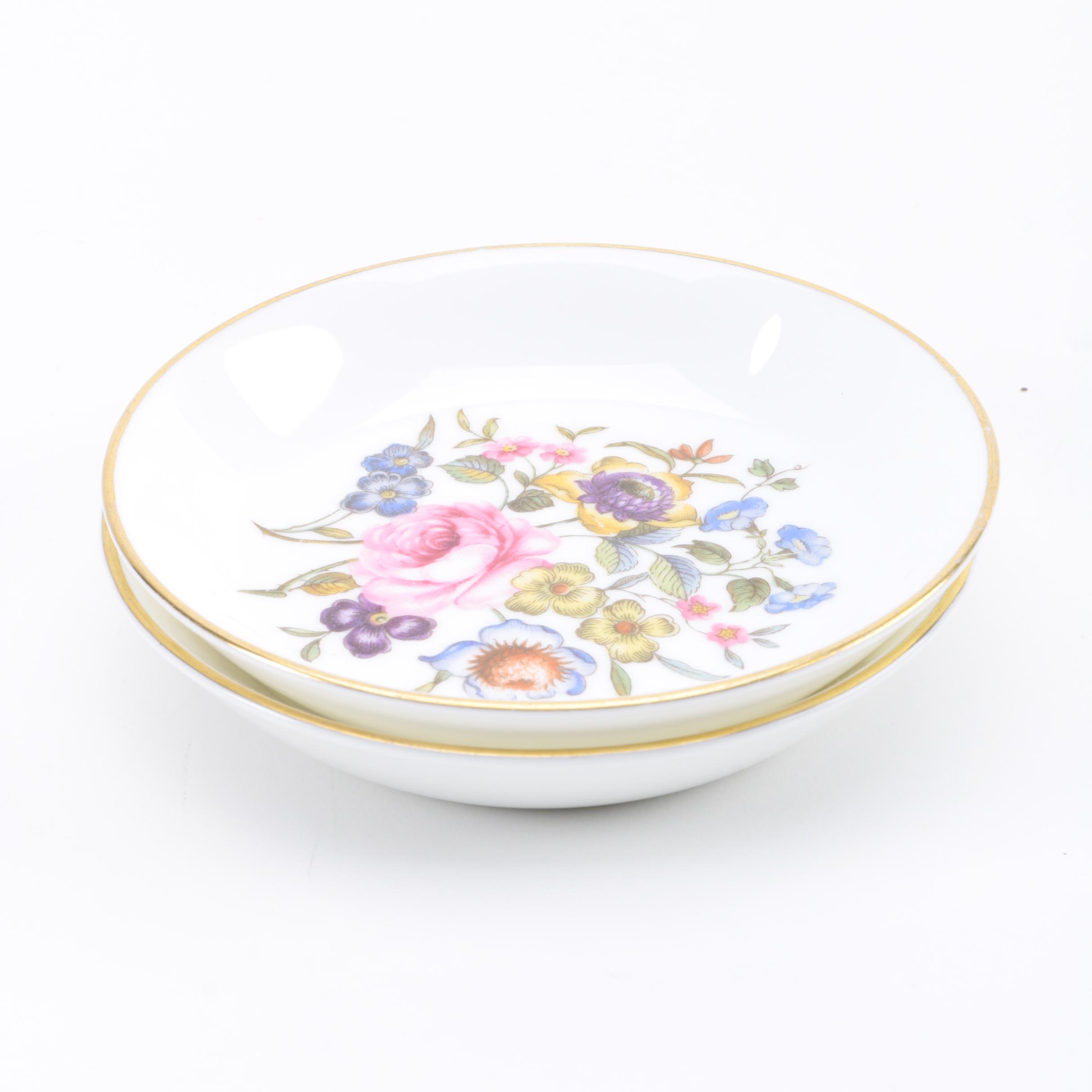 Hammersley Ginger Jar and Royal Worcester Sauce Dishes