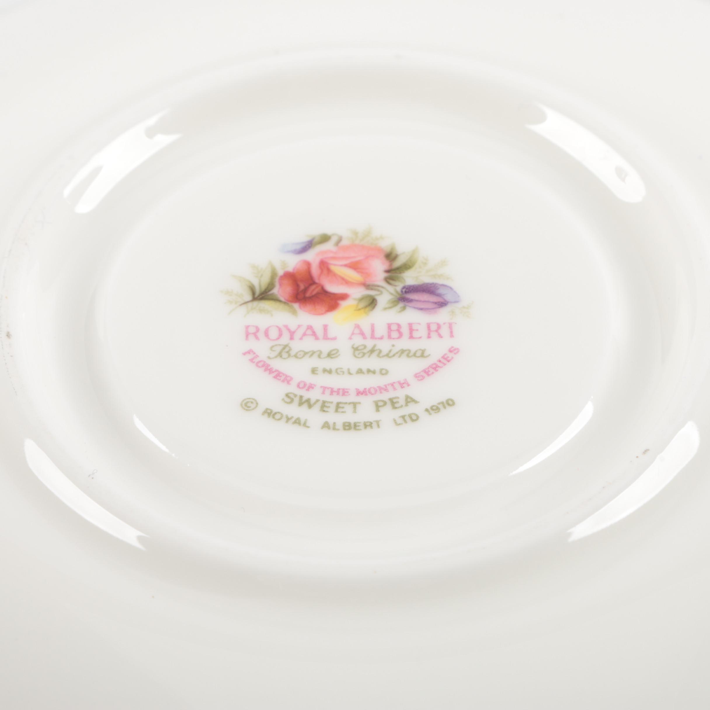 Bone China Tea Cups and Saucers including Royal Chelsea