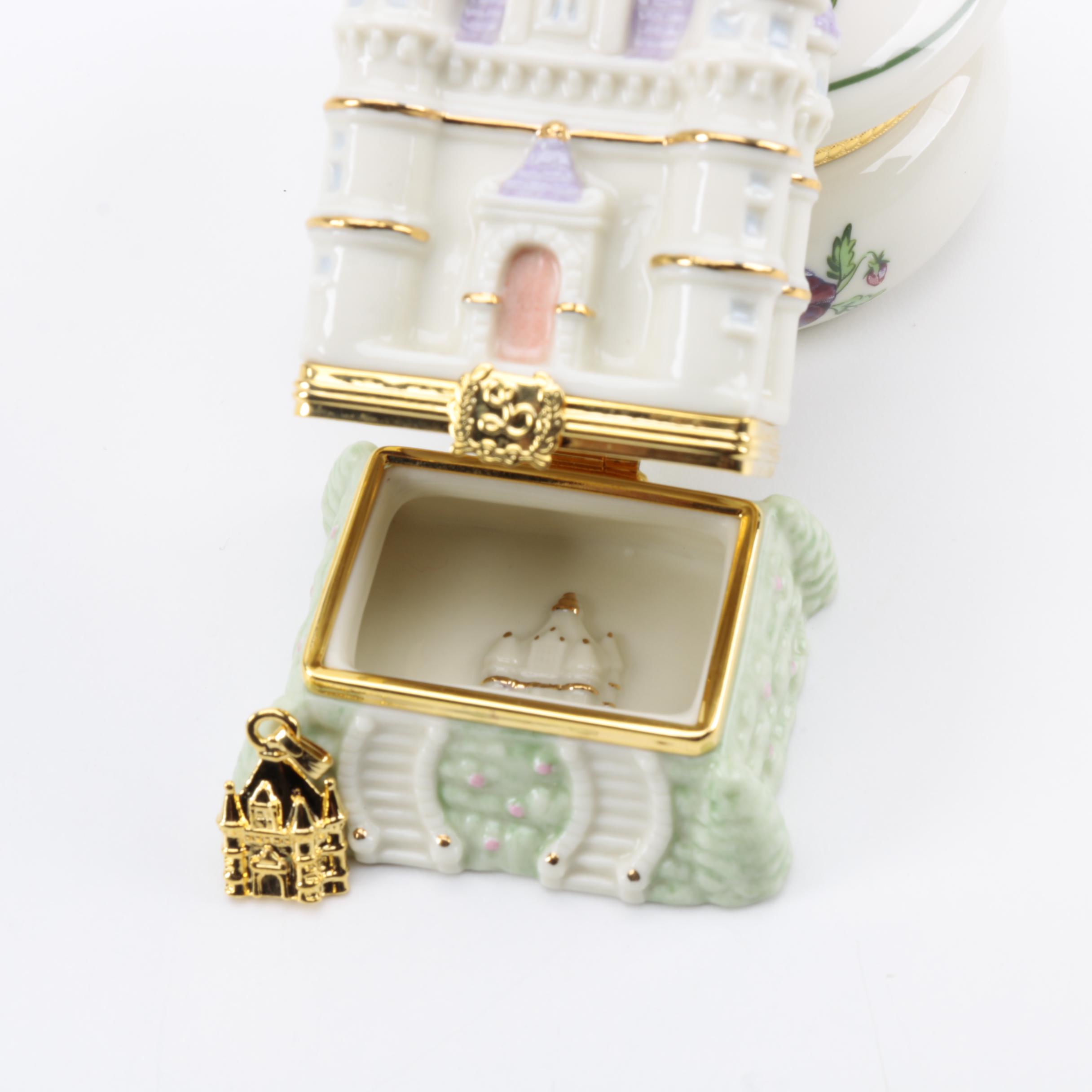 Porcelain Trinket Boxes, Including Lenox