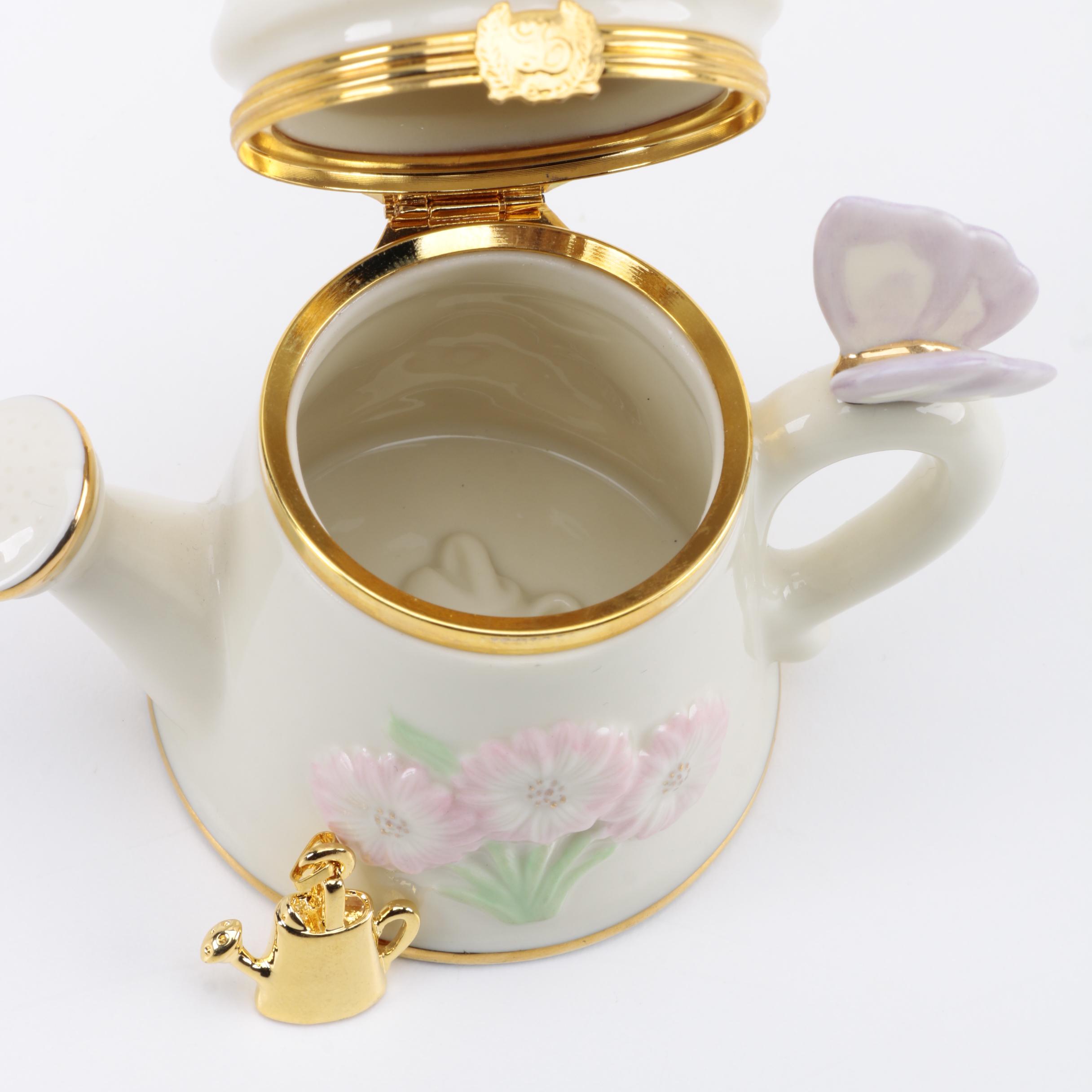 Porcelain Trinket Boxes, Including Lenox