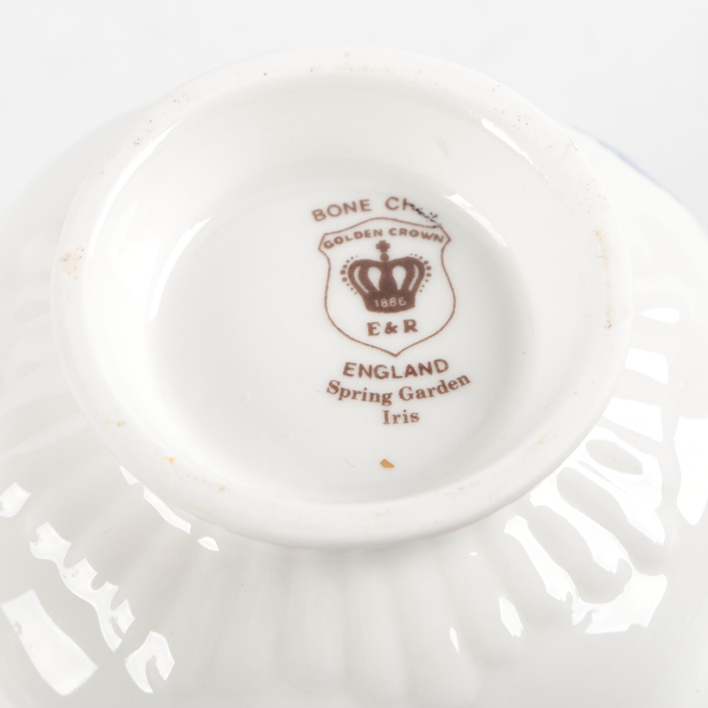 English Bone China Tea Cups and Saucers including Duchess