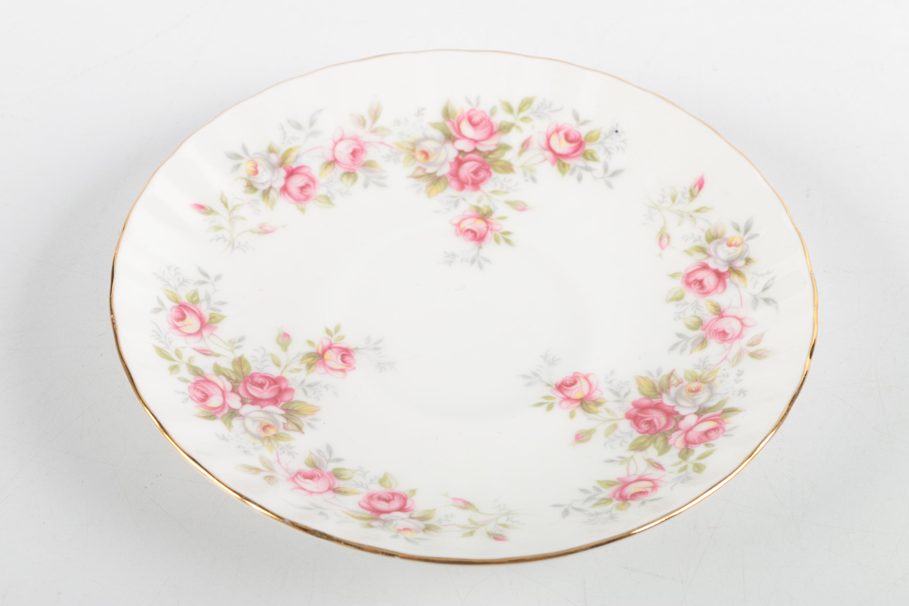 English Bone China Tea Cups and Saucers including Duchess