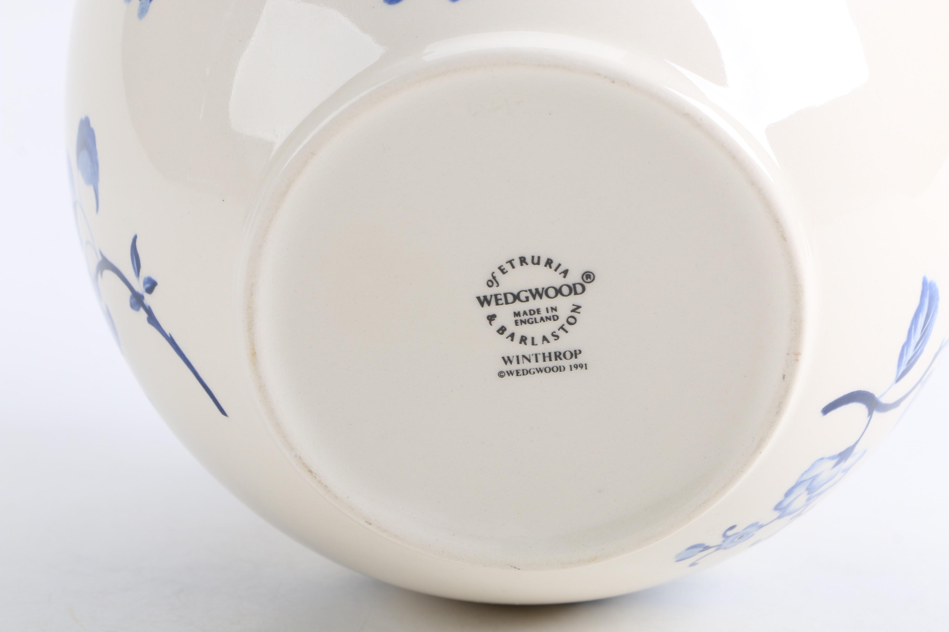 Vintage Wedgwood "Winthrop" Vase