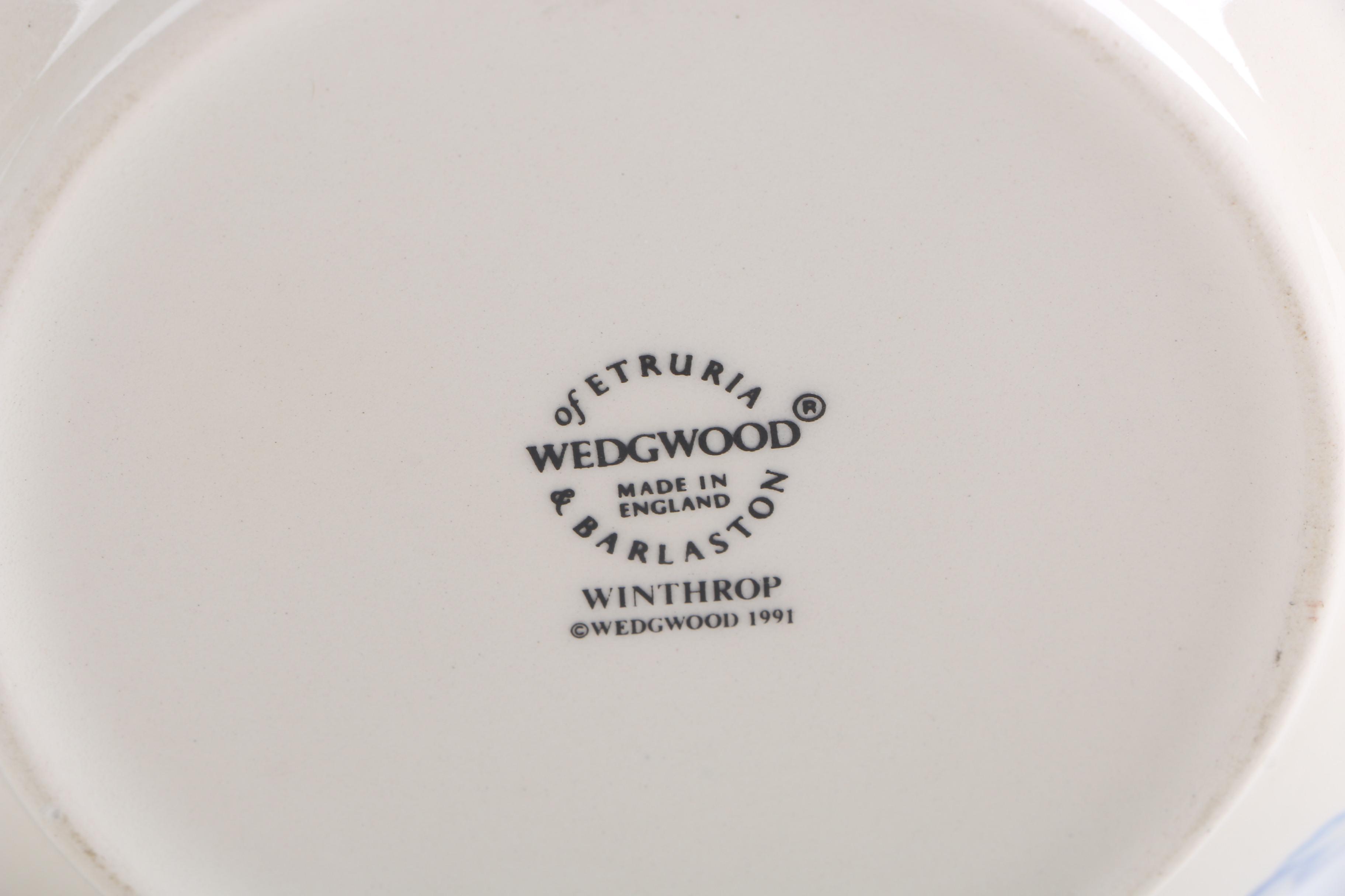 Vintage Wedgwood "Winthrop" Vase