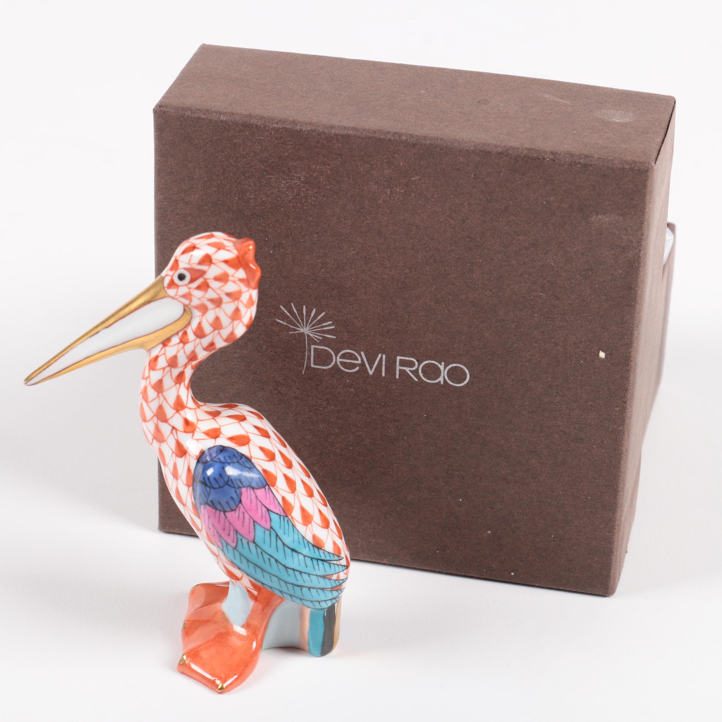 Herend Hungary Pelican Figurine