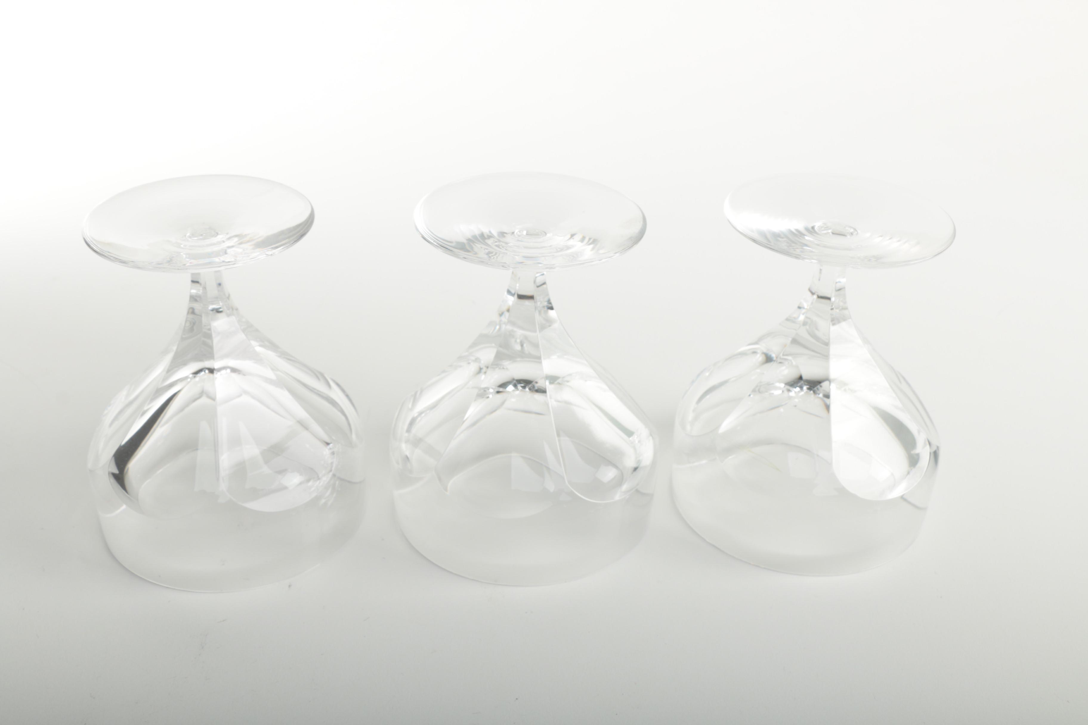 Collection of Josair "Napoleon" Champagne Coupes