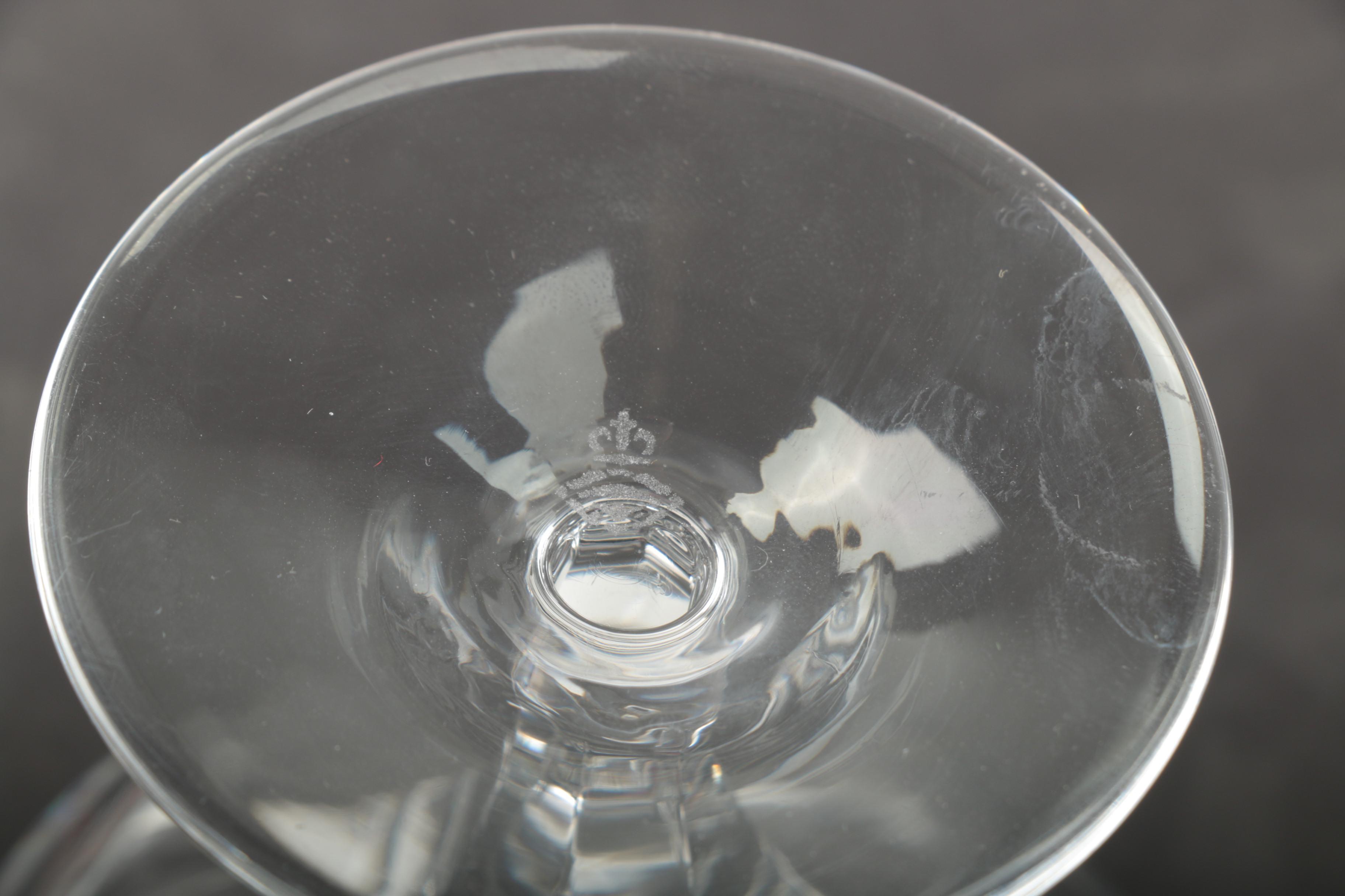 Collection of Josair "Napoleon" Champagne Coupes