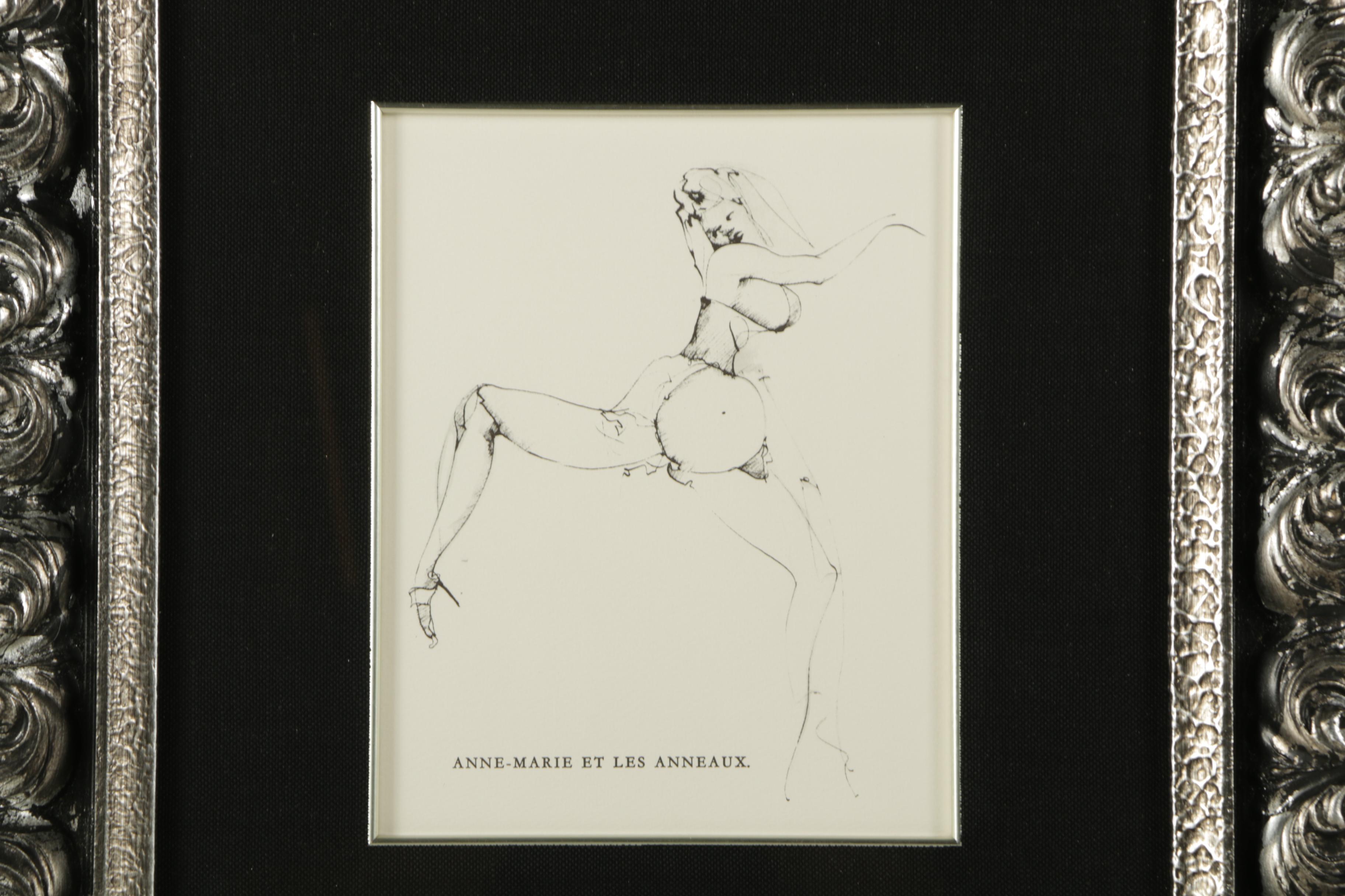 Reproduction Print After Leonor Fini "History of O, Image 6"