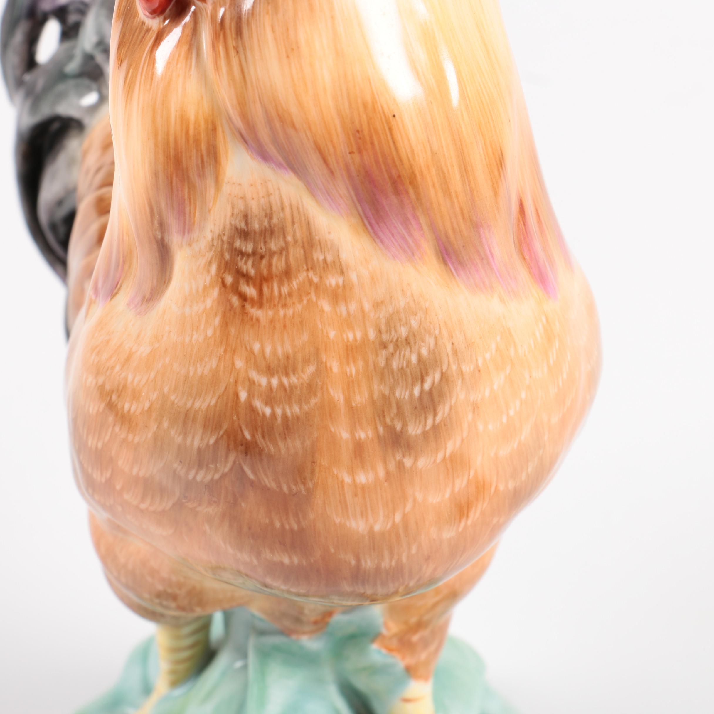 Herend Hungary Rooster Porcelain Figurine