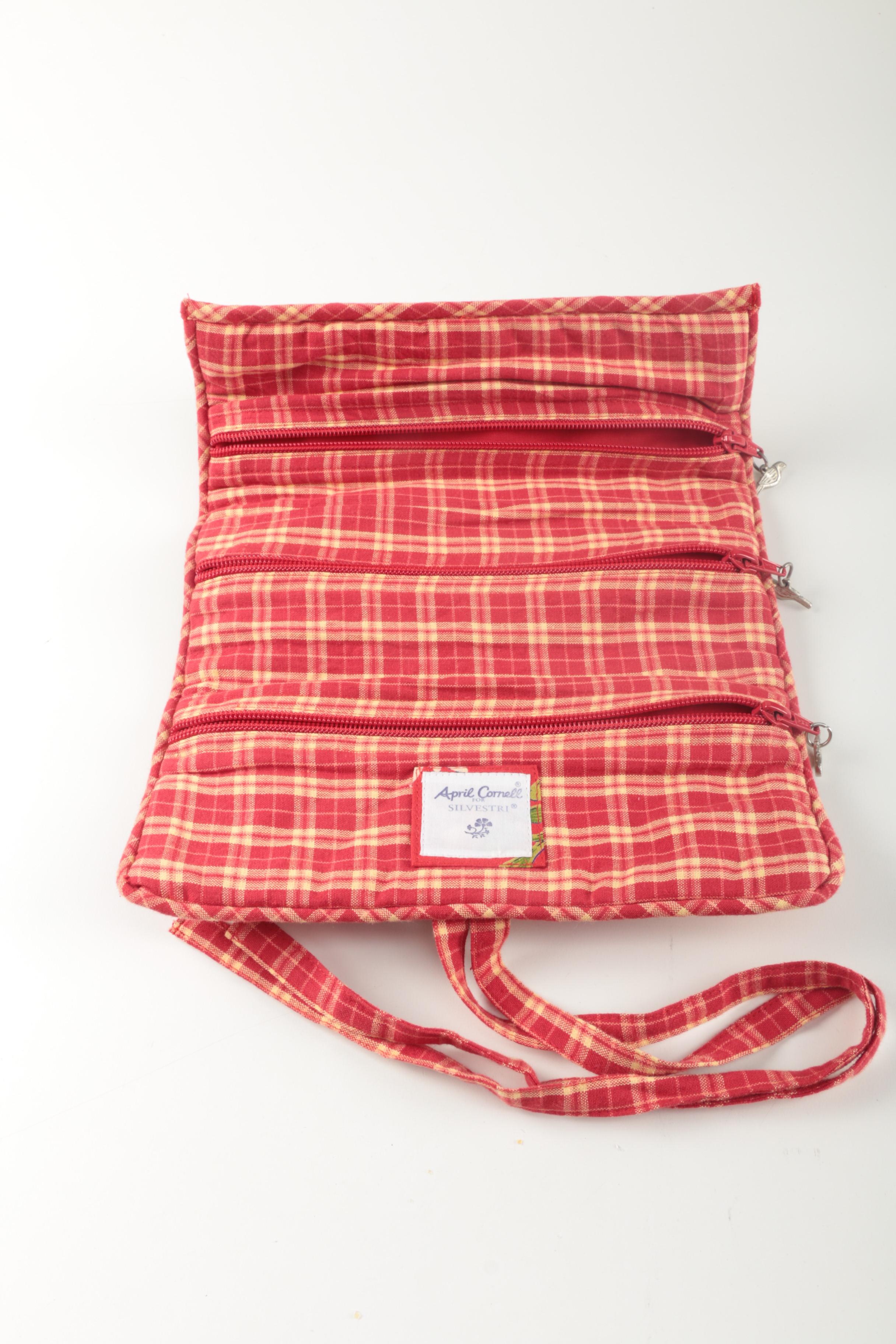 April Cornell for Silvestri Organizer Tote and Vera Bradley Wallet