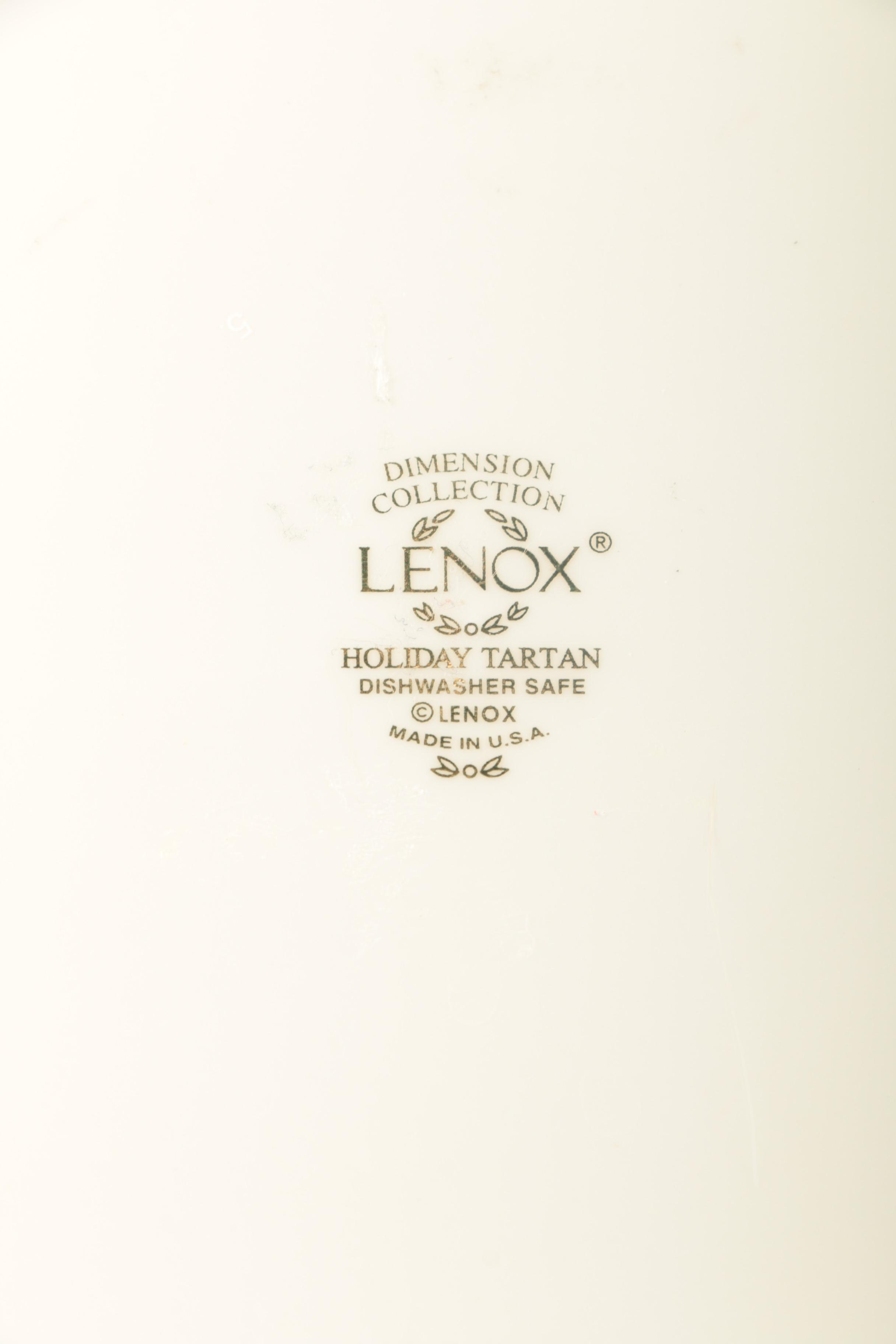 Lenox Christmas Plate and Framed Picture