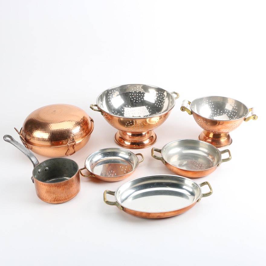 Copper Cookware Including Tagus