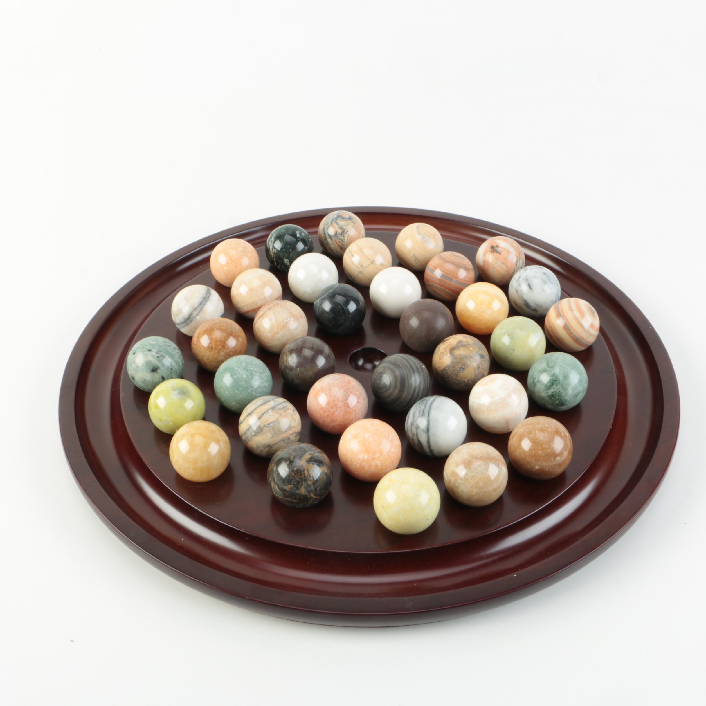 Bombay Company Marble Solitaire