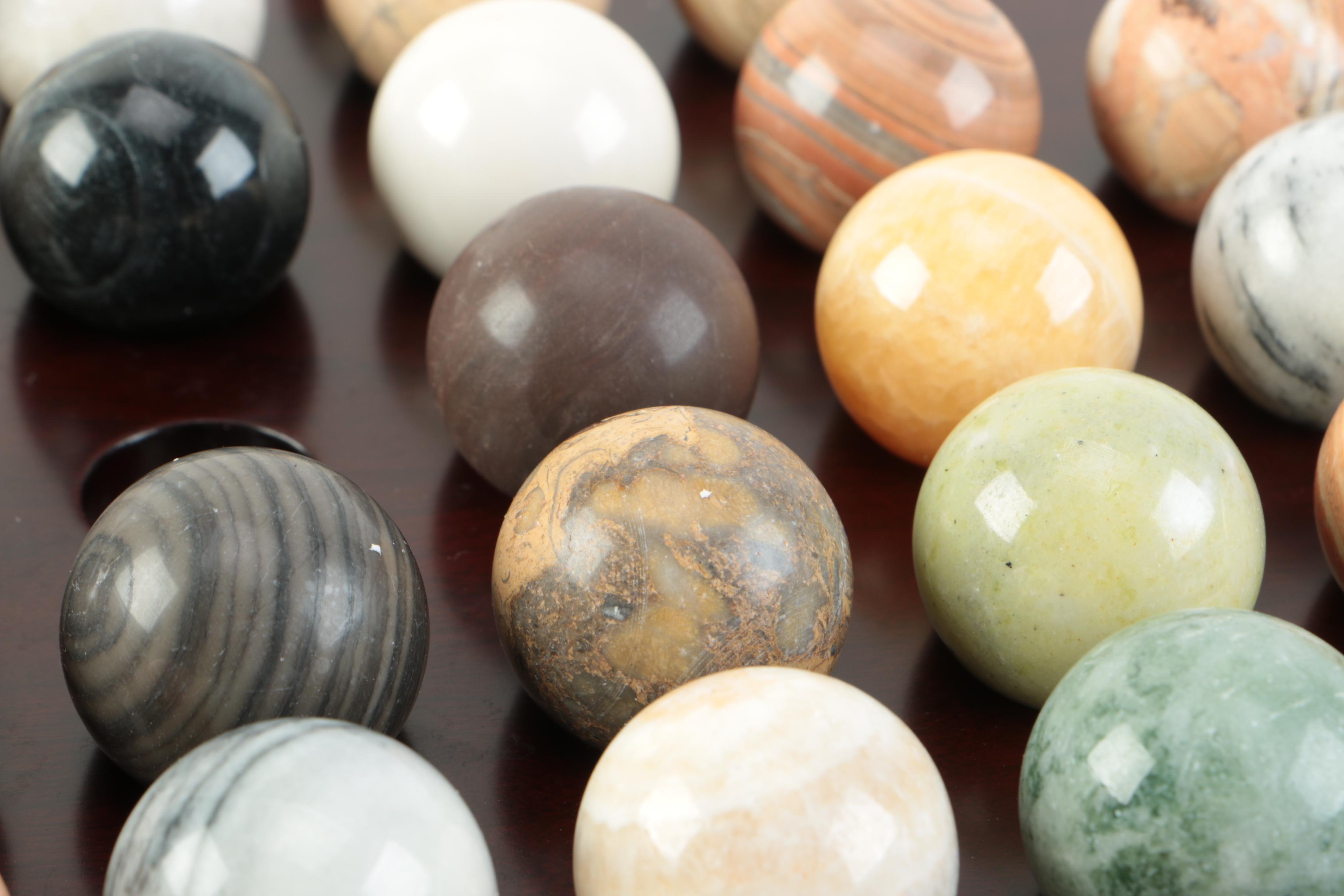 Bombay Company Marble Solitaire