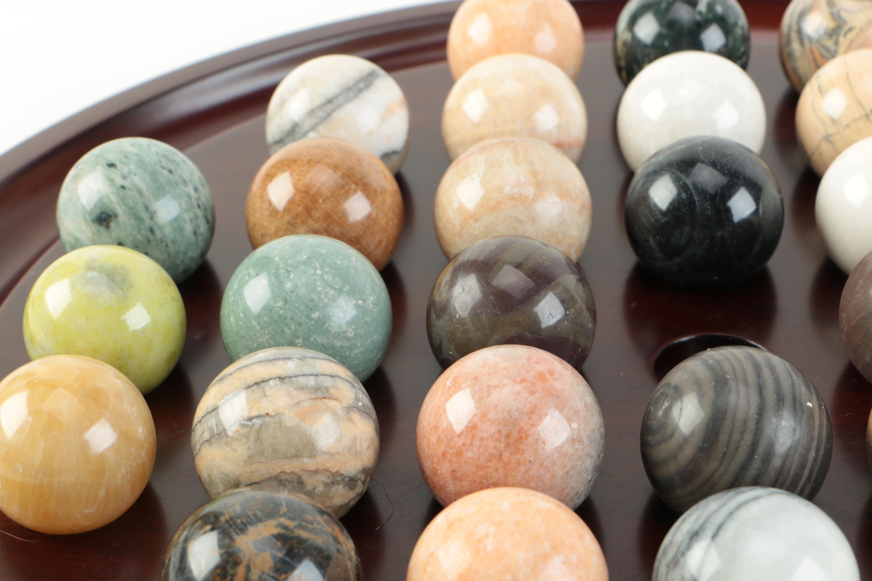 Bombay Company Marble Solitaire