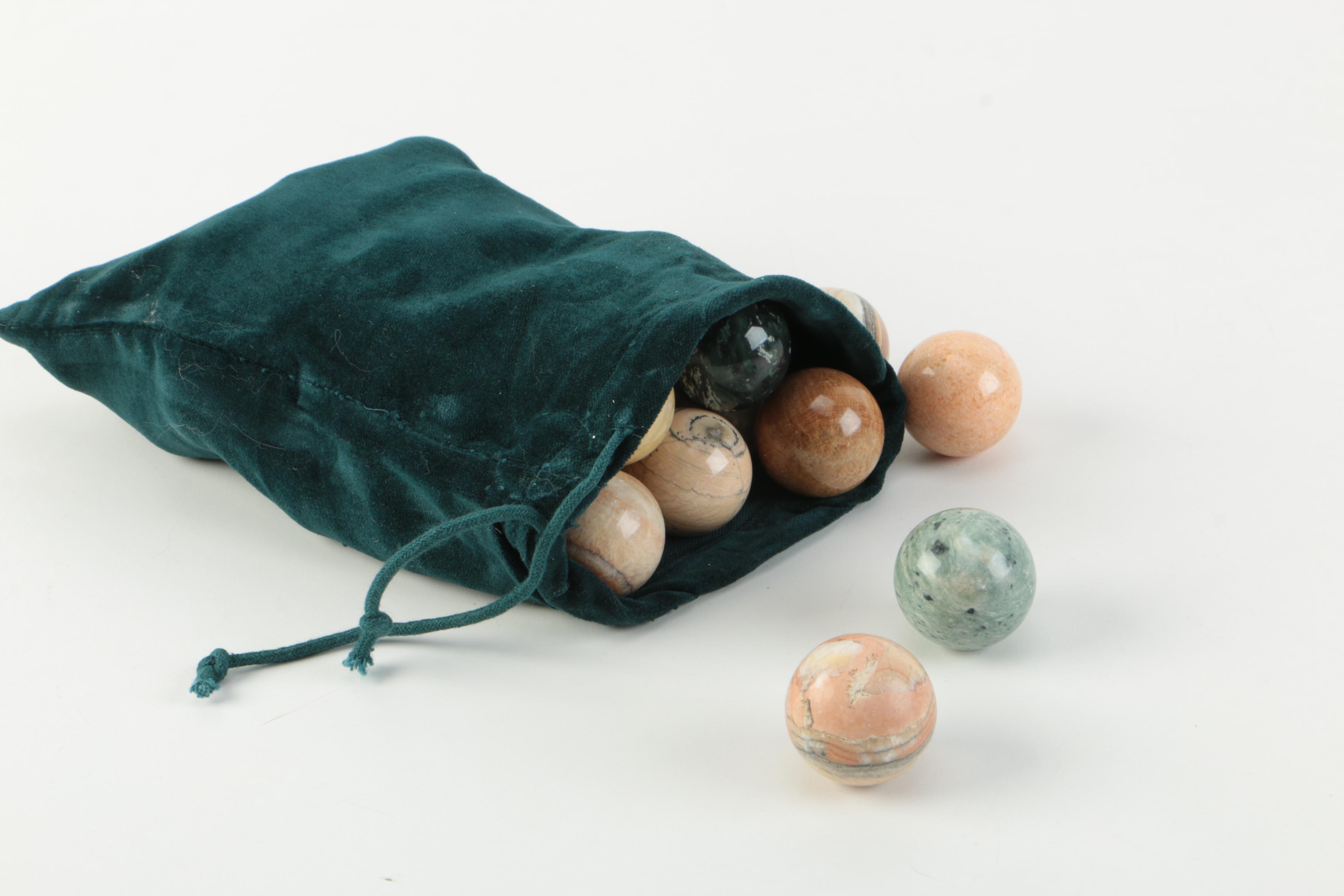 Bombay Company Marble Solitaire