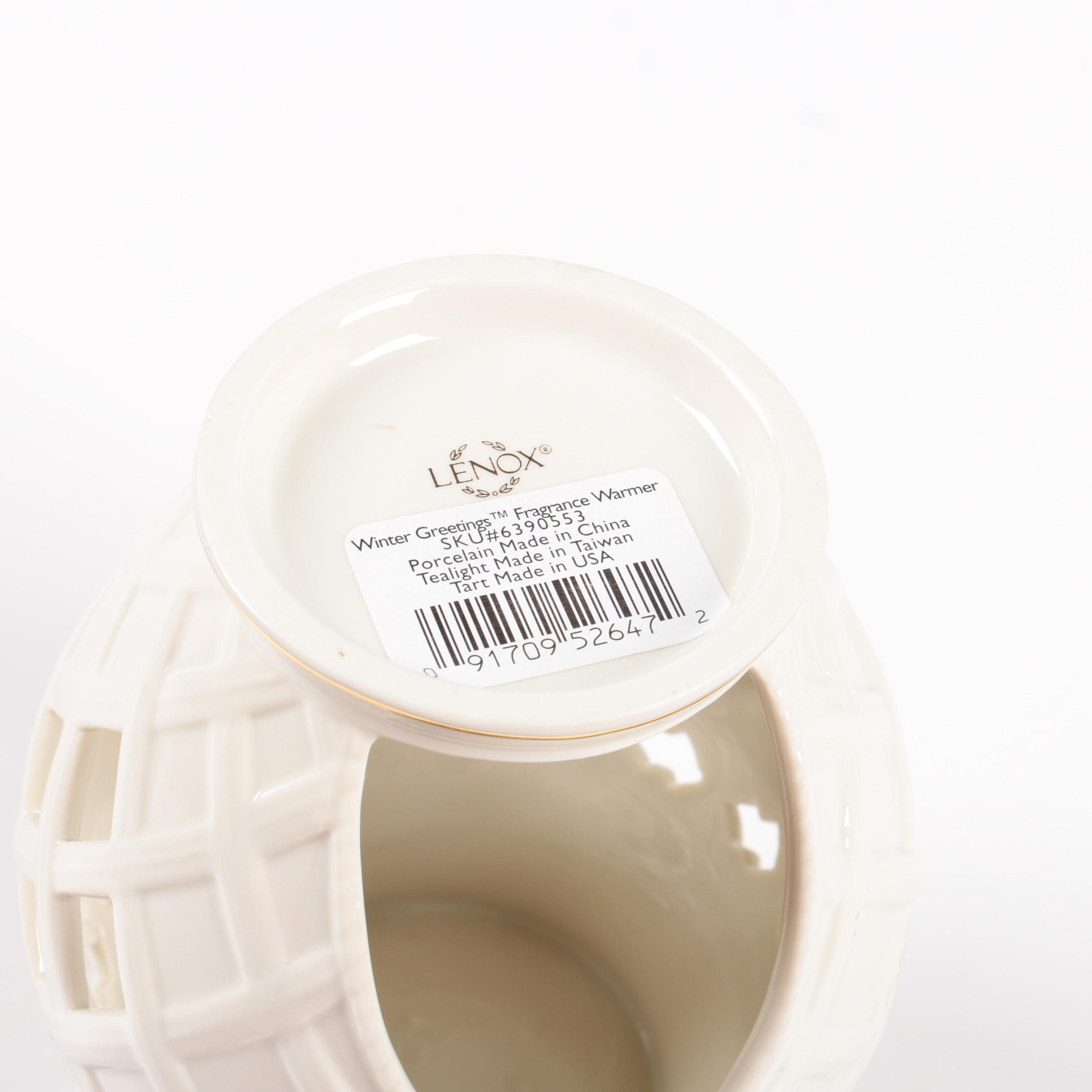 Lenox Bowl and Fragrance Warmer