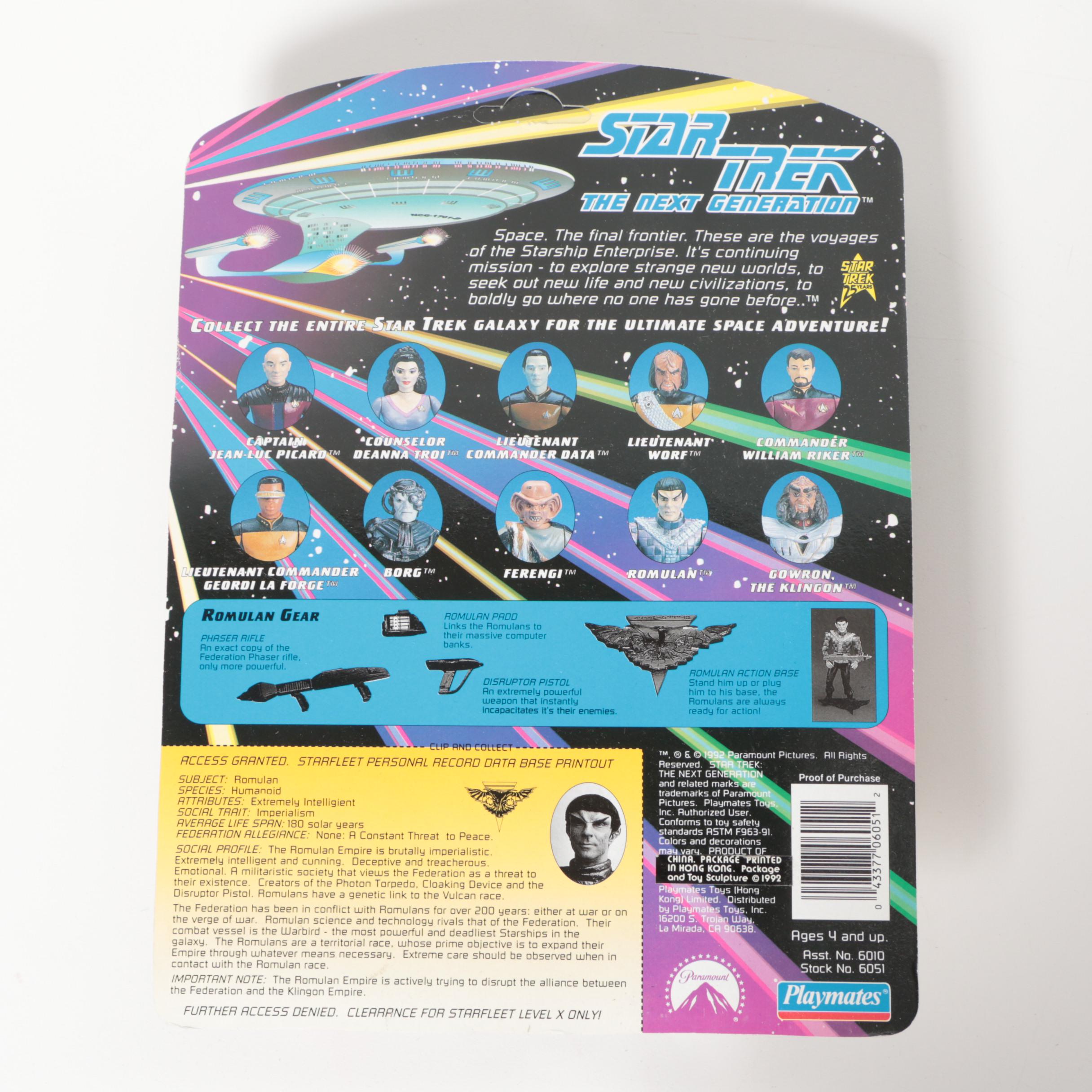 "Star Trek: The Next Generation" Action Figures