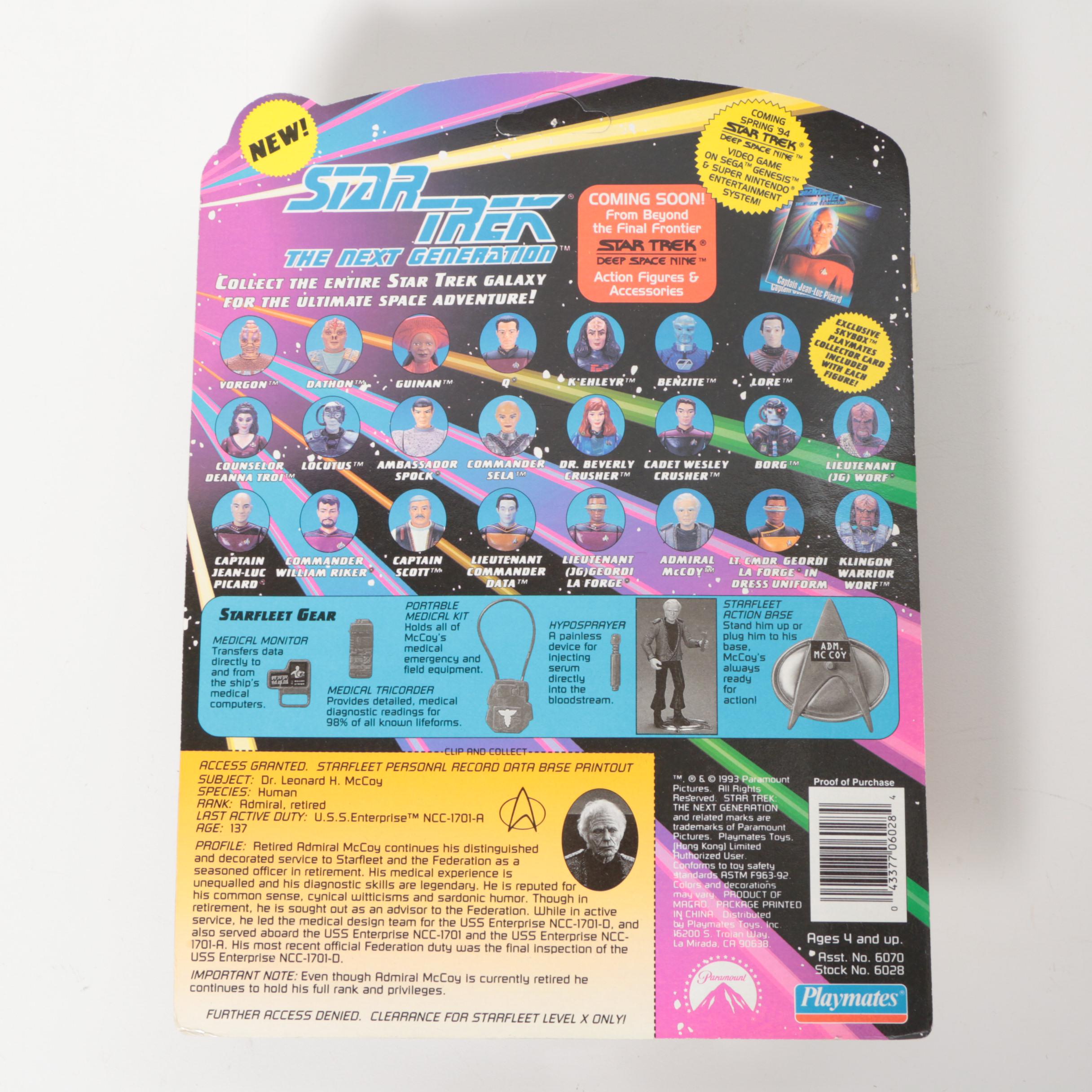 "Star Trek: The Next Generation" Action Figures