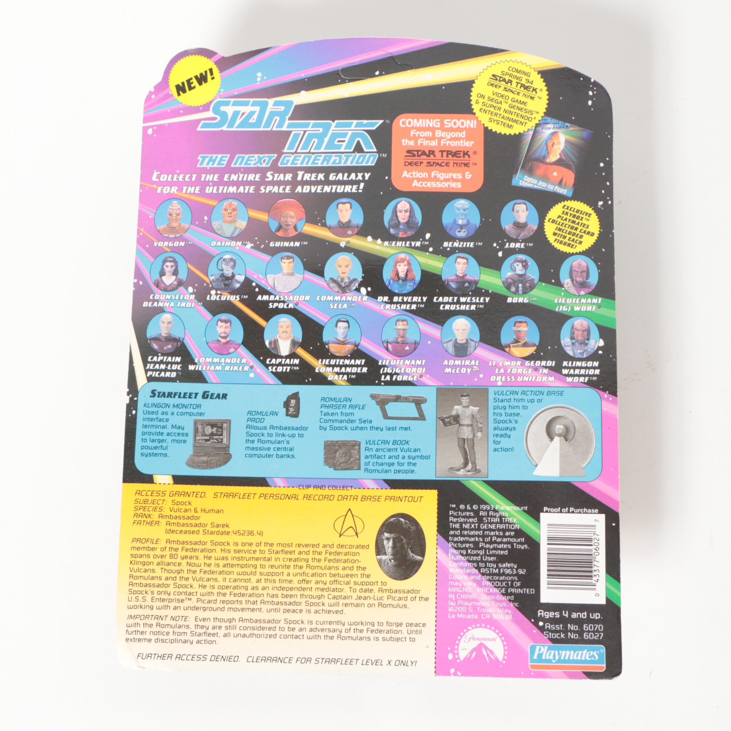 "Star Trek: The Next Generation" Action Figures