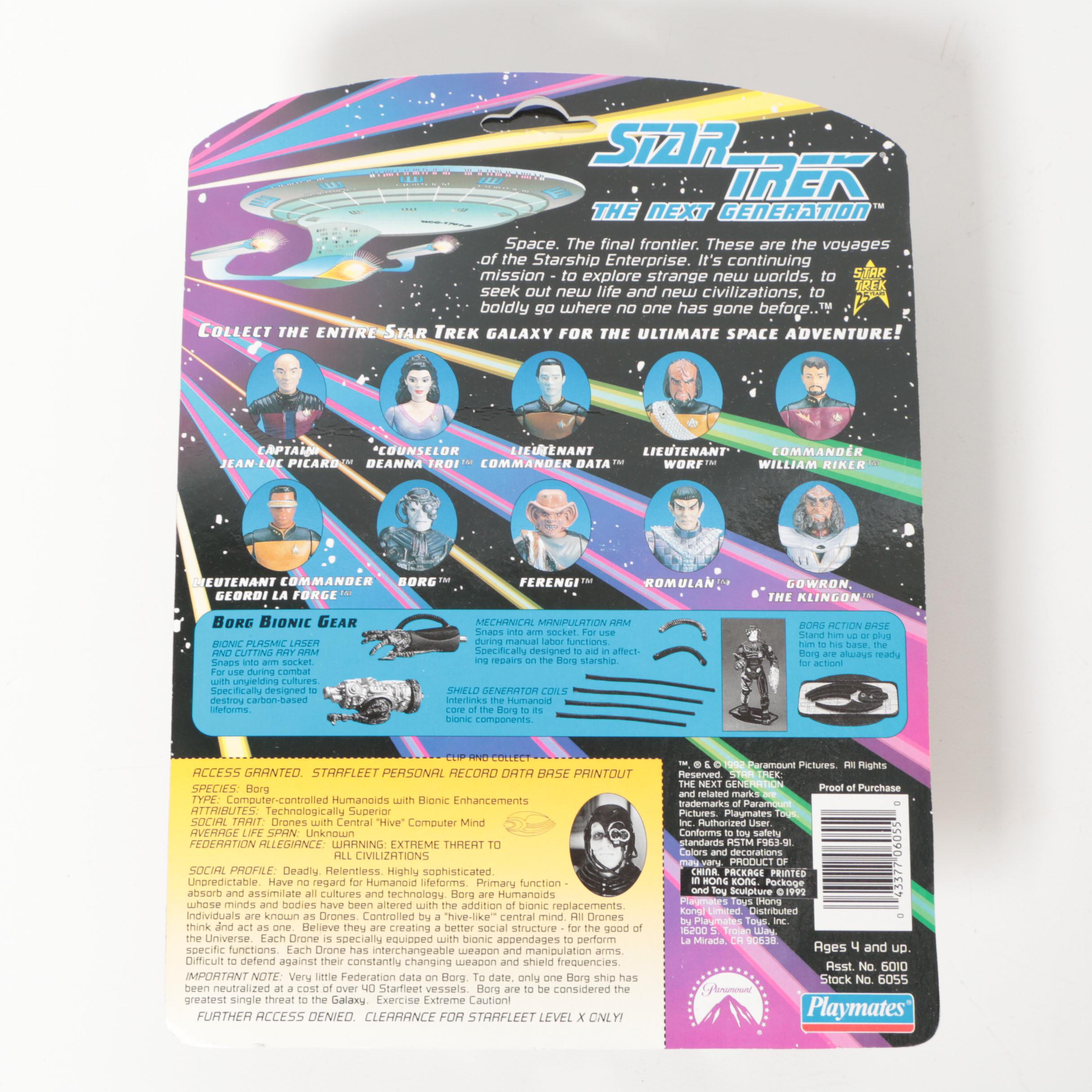 "Star Trek: The Next Generation" Action Figures