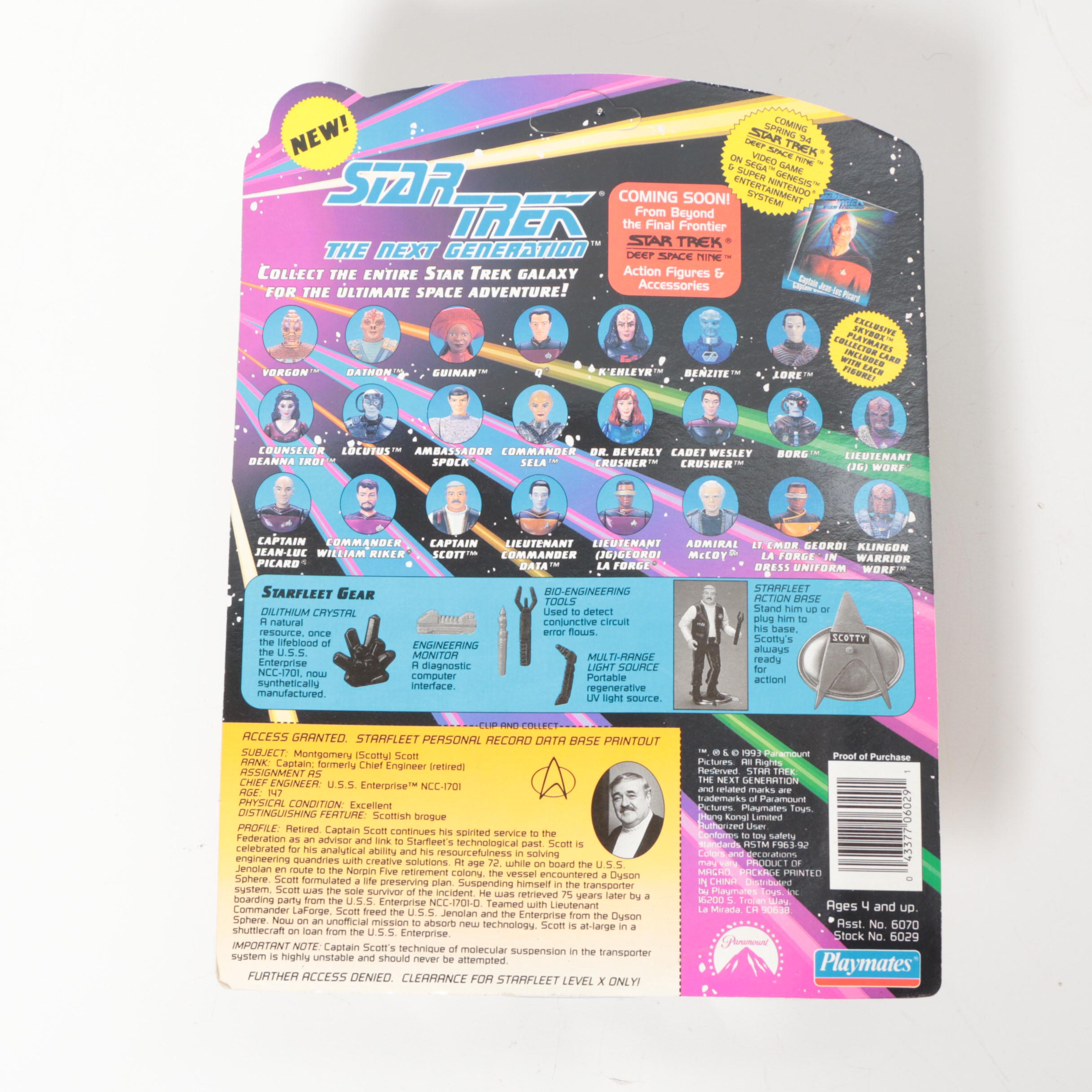 "Star Trek: The Next Generation" Action Figures