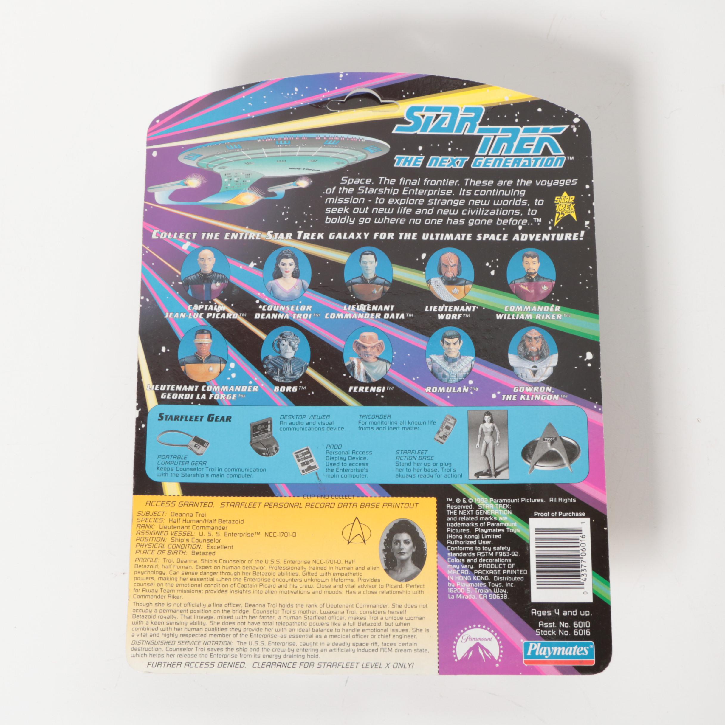 "Star Trek: The Next Generation" Action Figures