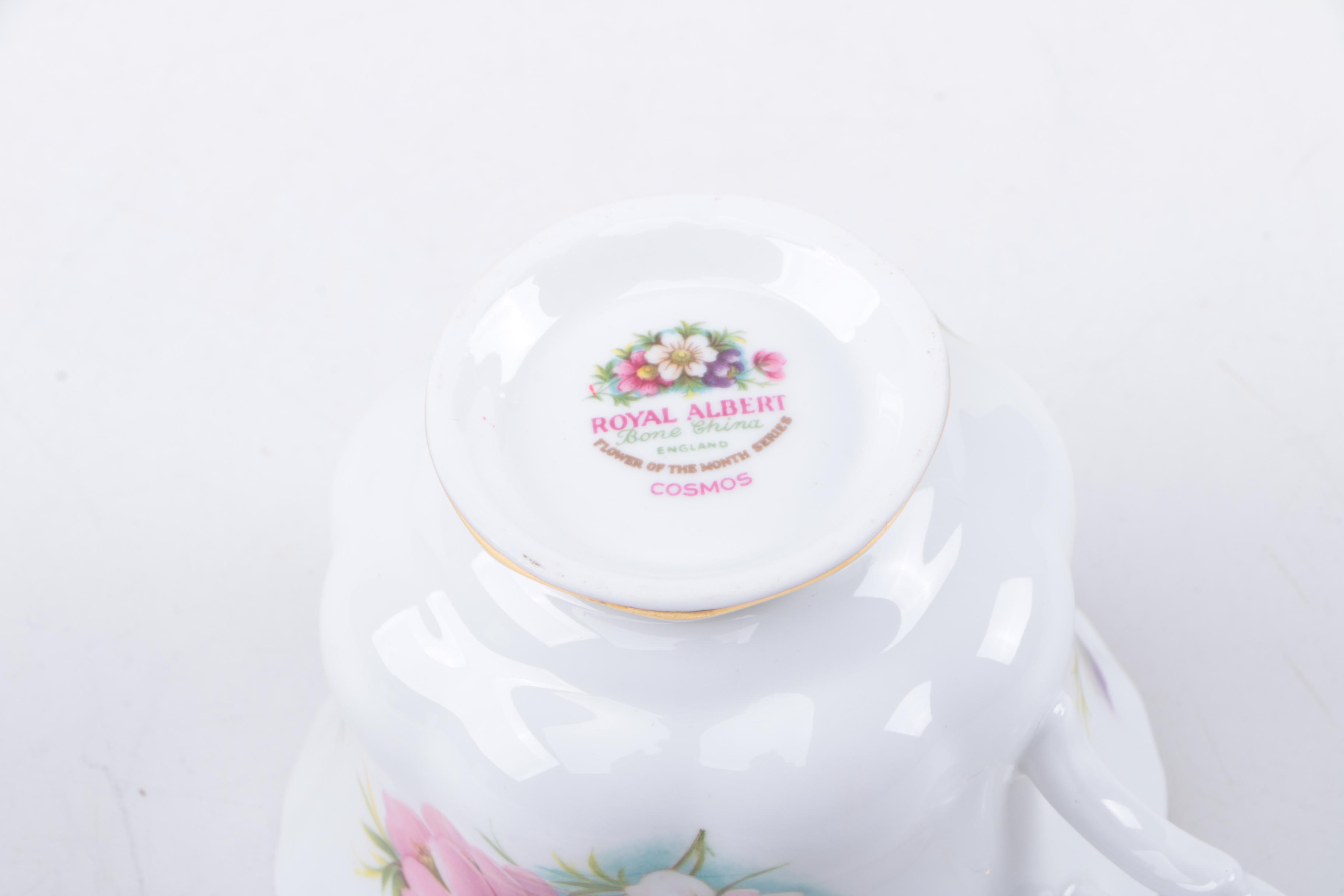 Royal Albert "Flower of the Month" Tableware