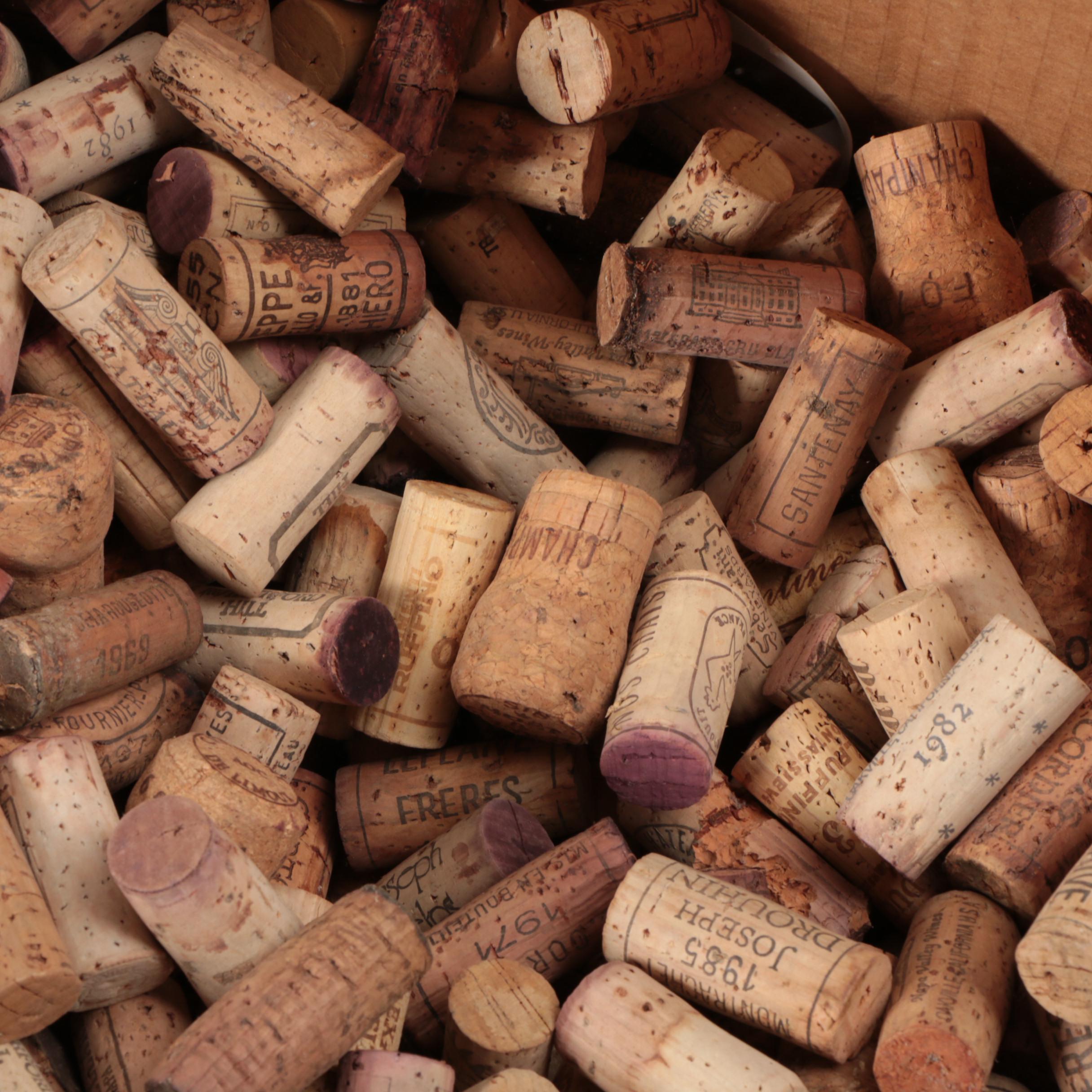 Large Assortment of Corks