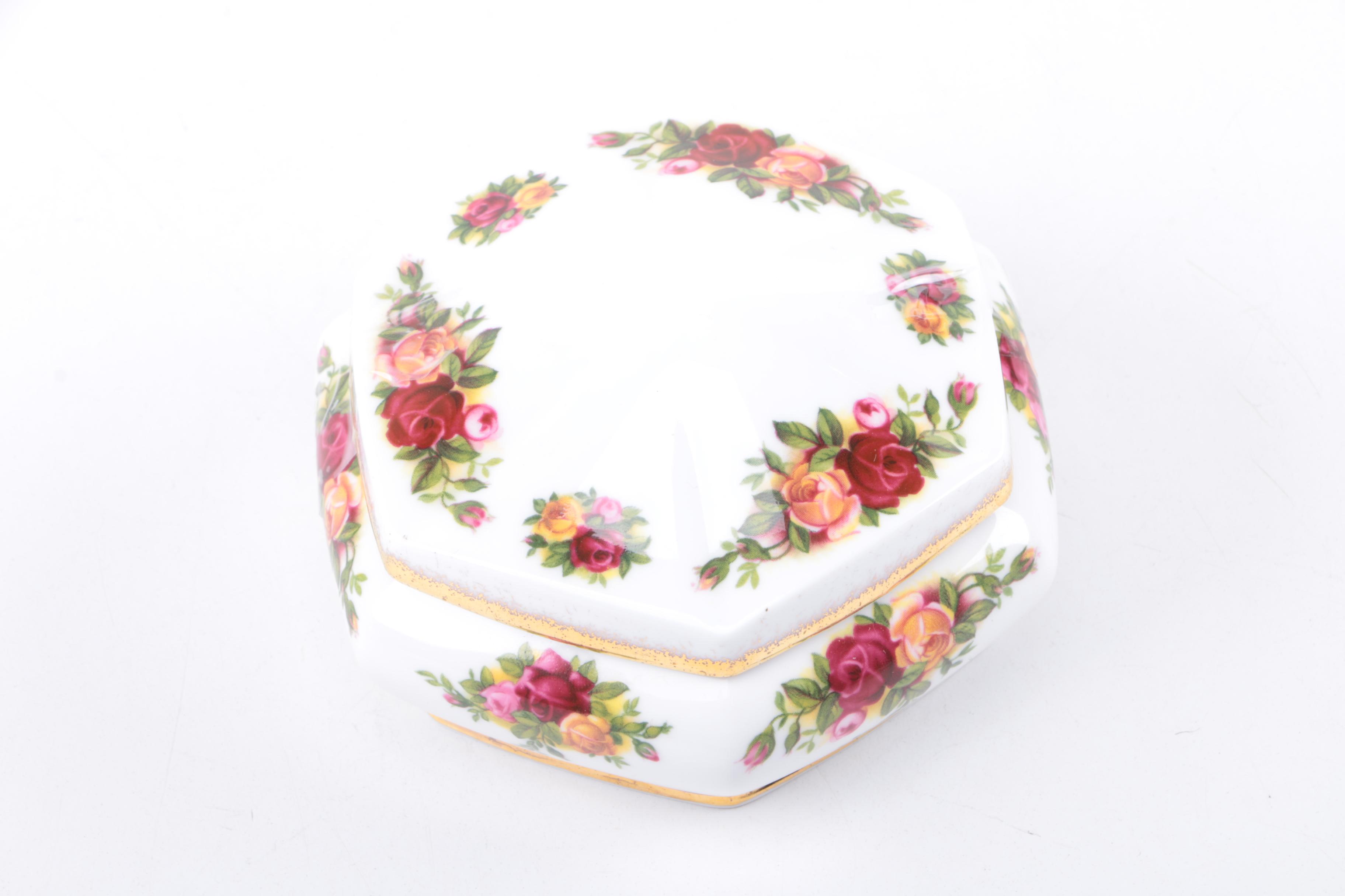 Royal Albert Bone China "Old Country Roses" Assortment