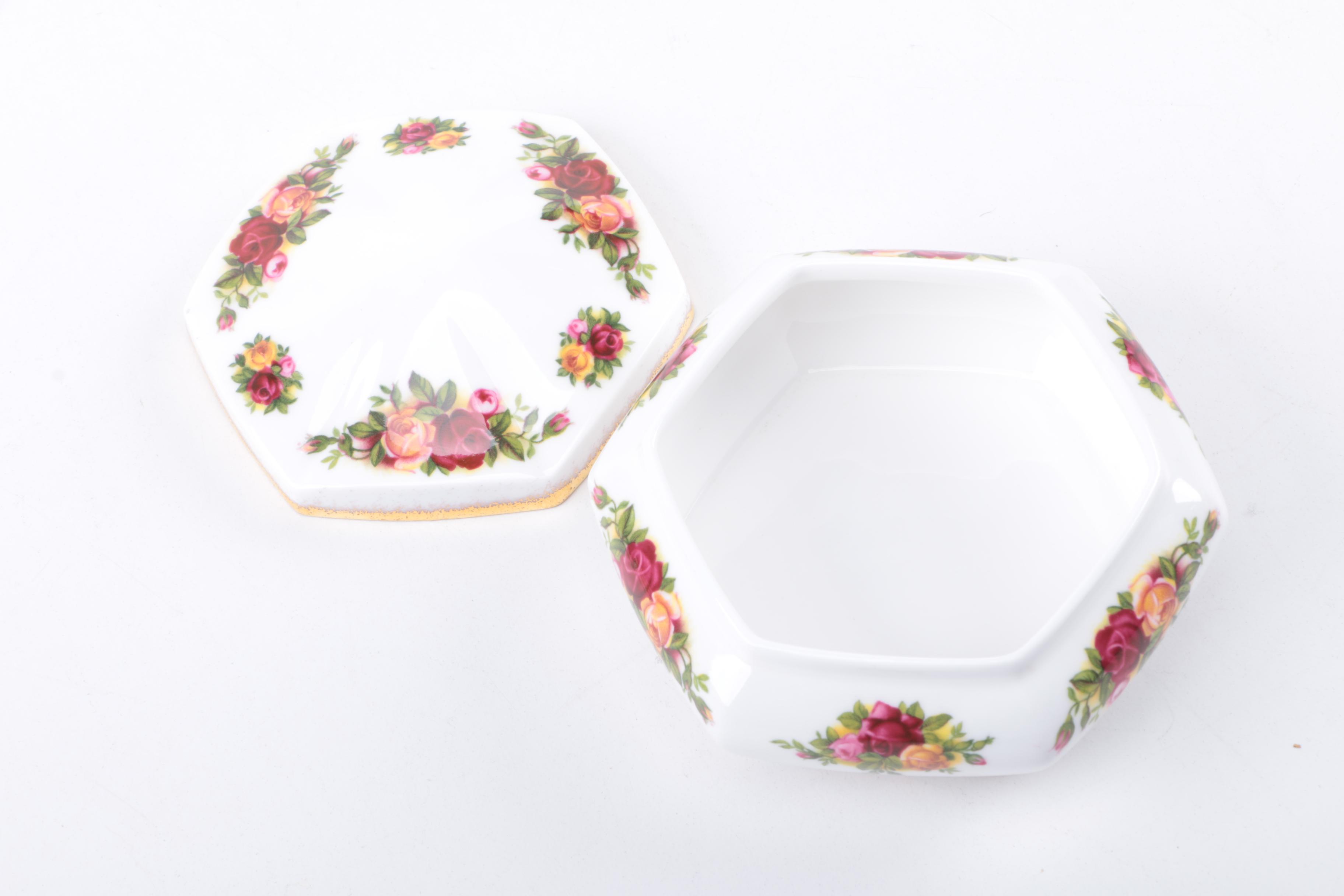 Royal Albert Bone China "Old Country Roses" Assortment