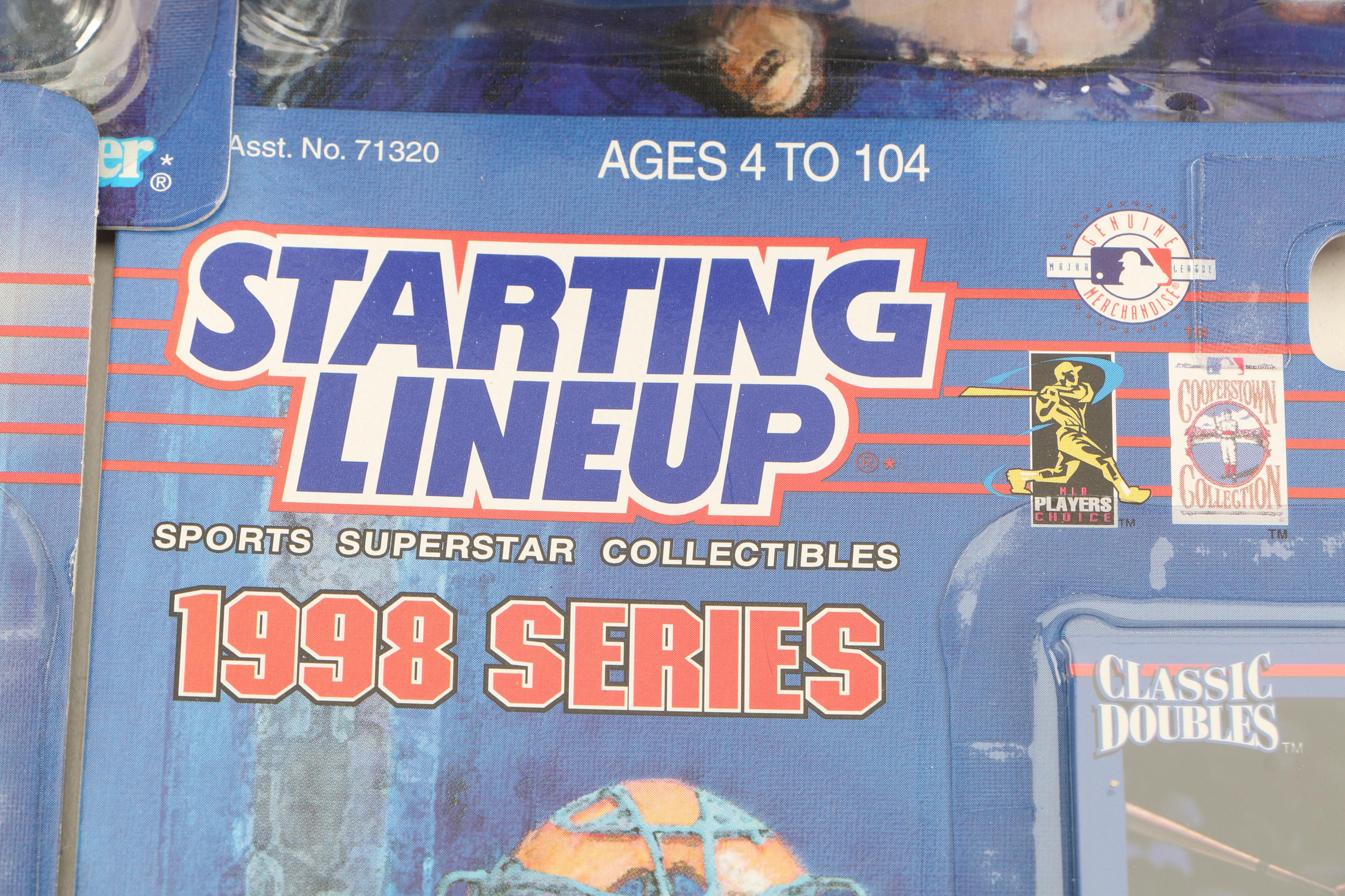 "Classic Doubles" Baseball Action Figures and Card Sets
