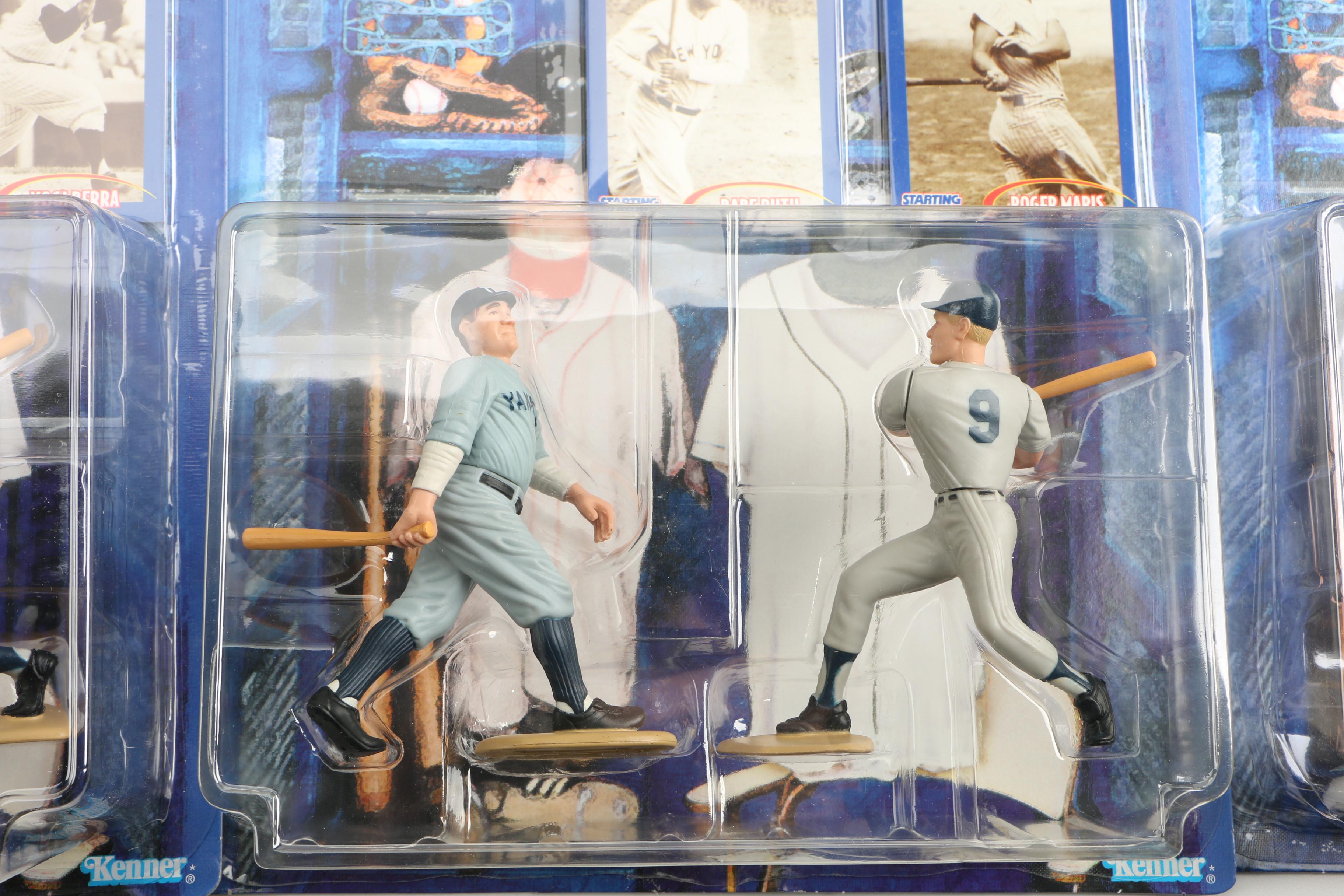 "Classic Doubles" Baseball Action Figures and Card Sets