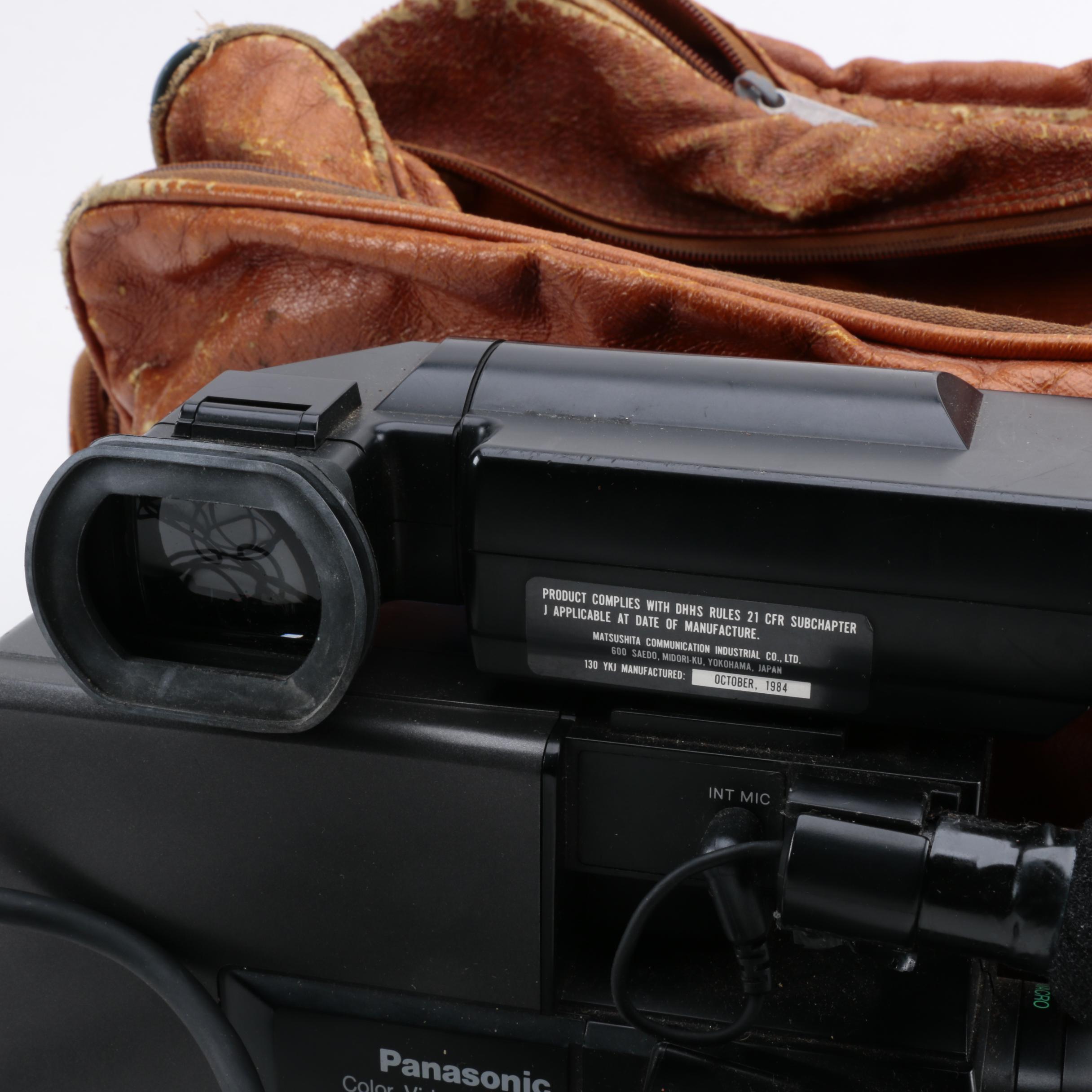 Vintage Panasonic Video Camera