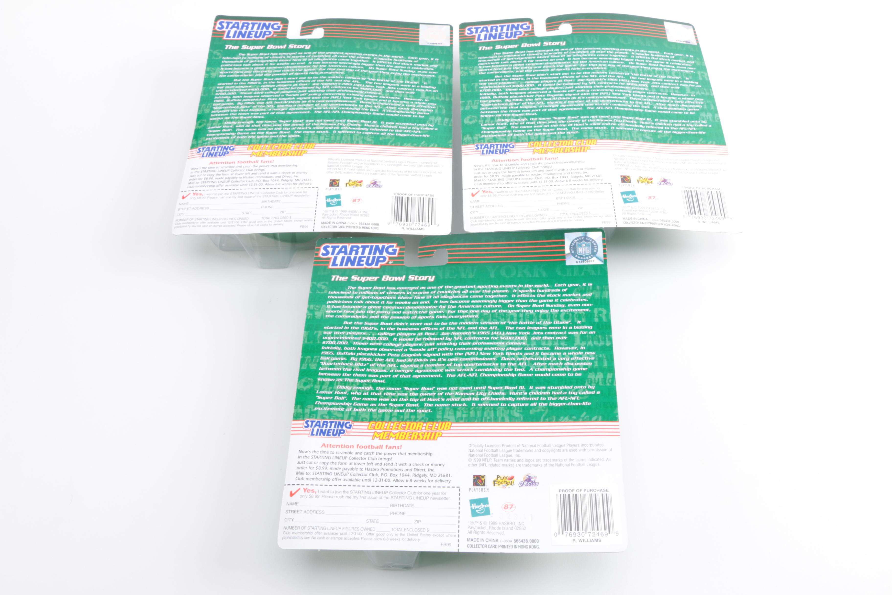 1999 Starting Lineup Football Figures