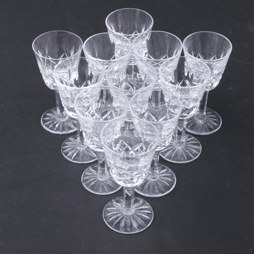 Waterford Crystal "Lismore" Cordial Glasses