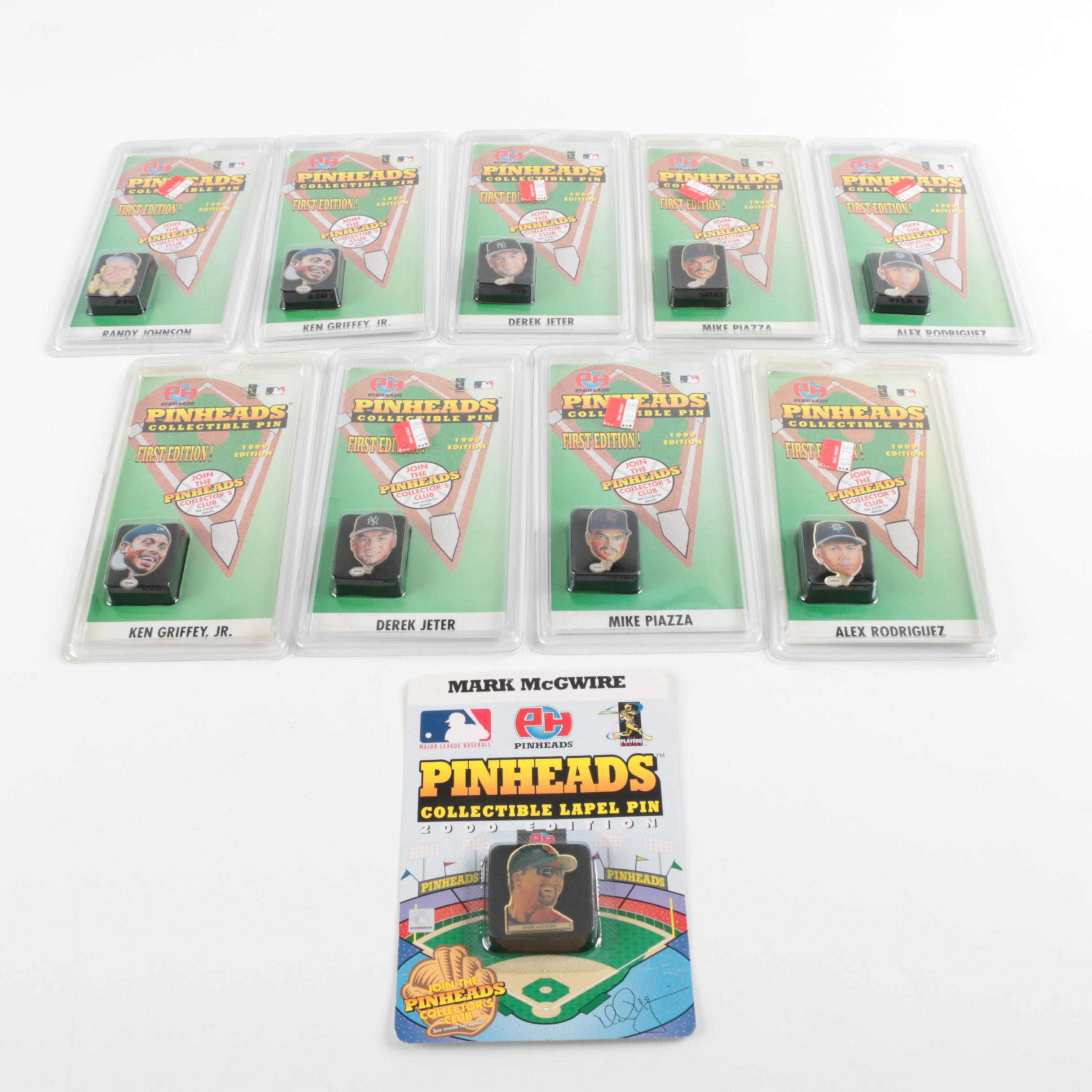 Collection of Pinheads Collectible Lapel Pins