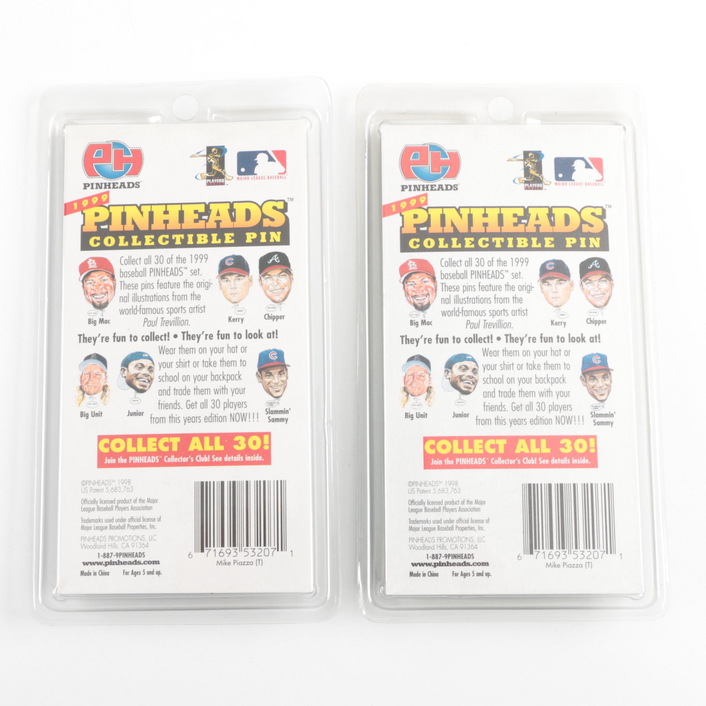 Collection of Pinheads Collectible Lapel Pins