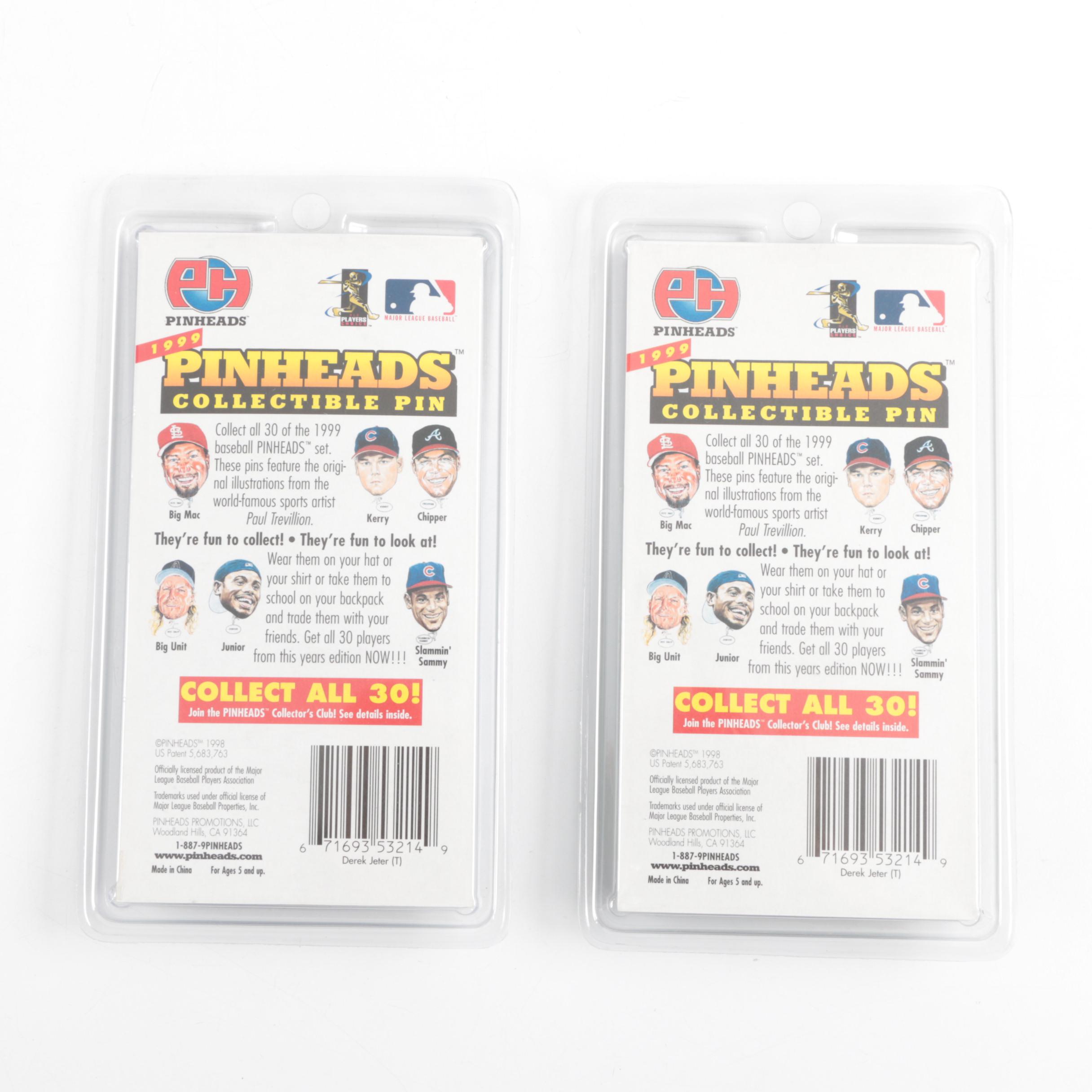 Collection of Pinheads Collectible Lapel Pins