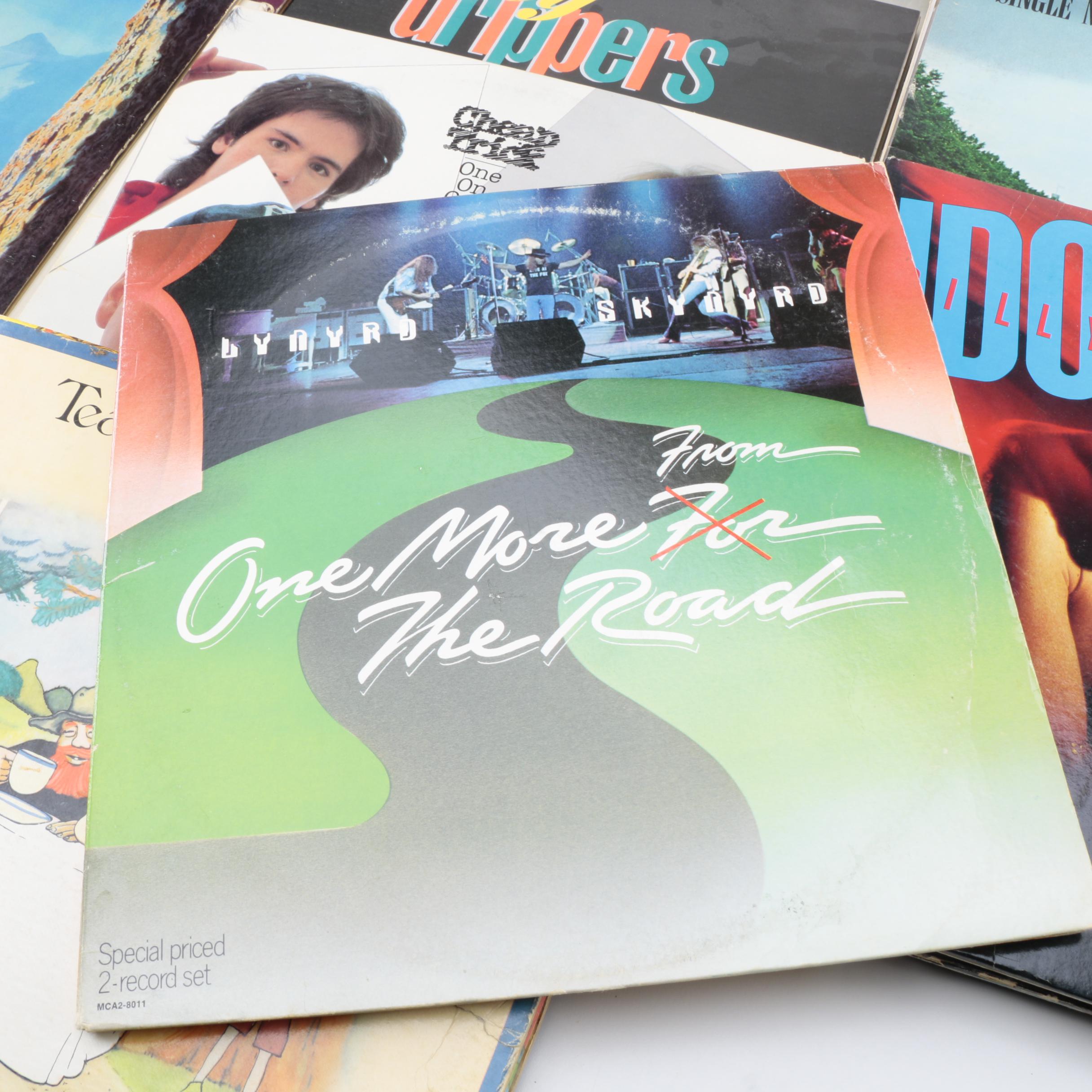 Fats Domino, Hendrix, Skynyrd, Cheap Trick and Other Rock/Pop LPs