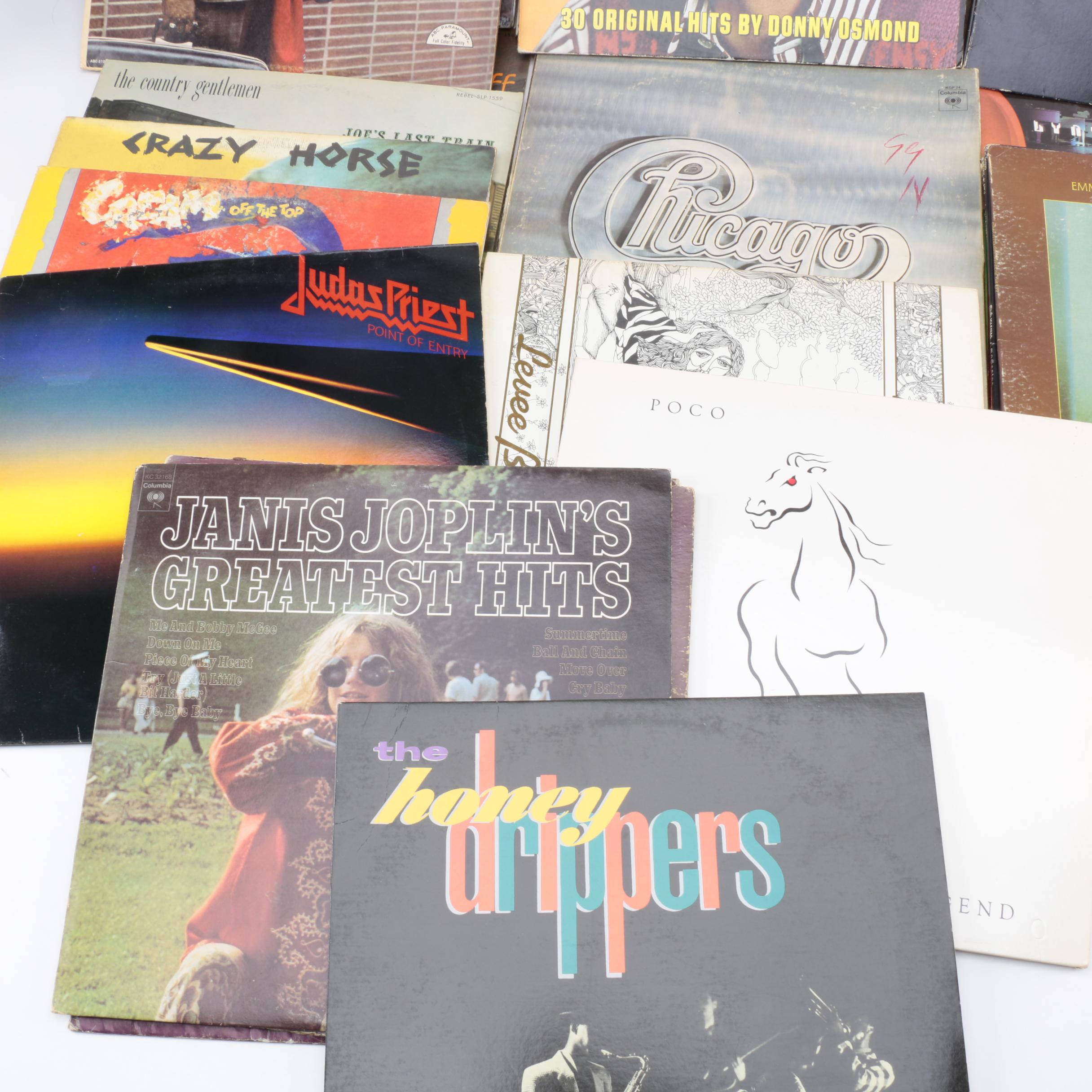 Fats Domino, Hendrix, Skynyrd, Cheap Trick and Other Rock/Pop LPs