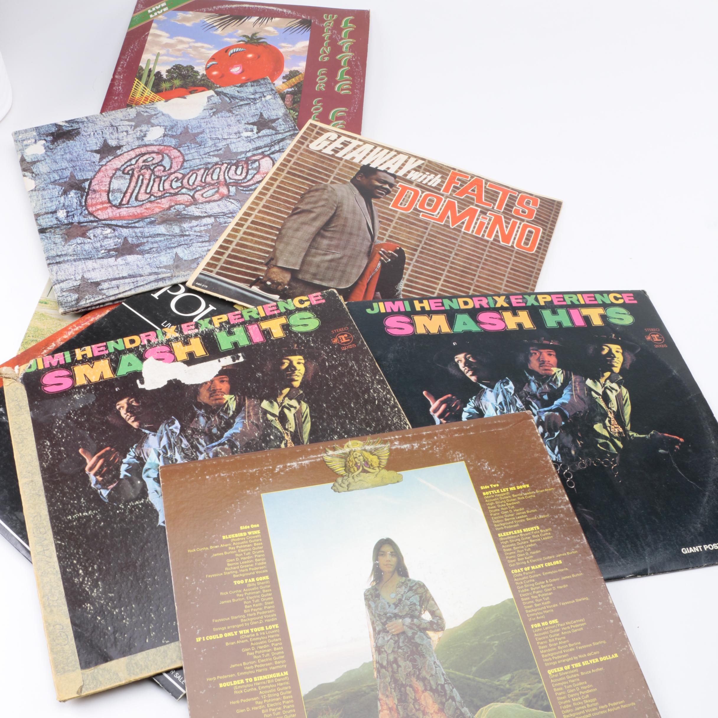 Fats Domino, Hendrix, Skynyrd, Cheap Trick and Other Rock/Pop LPs