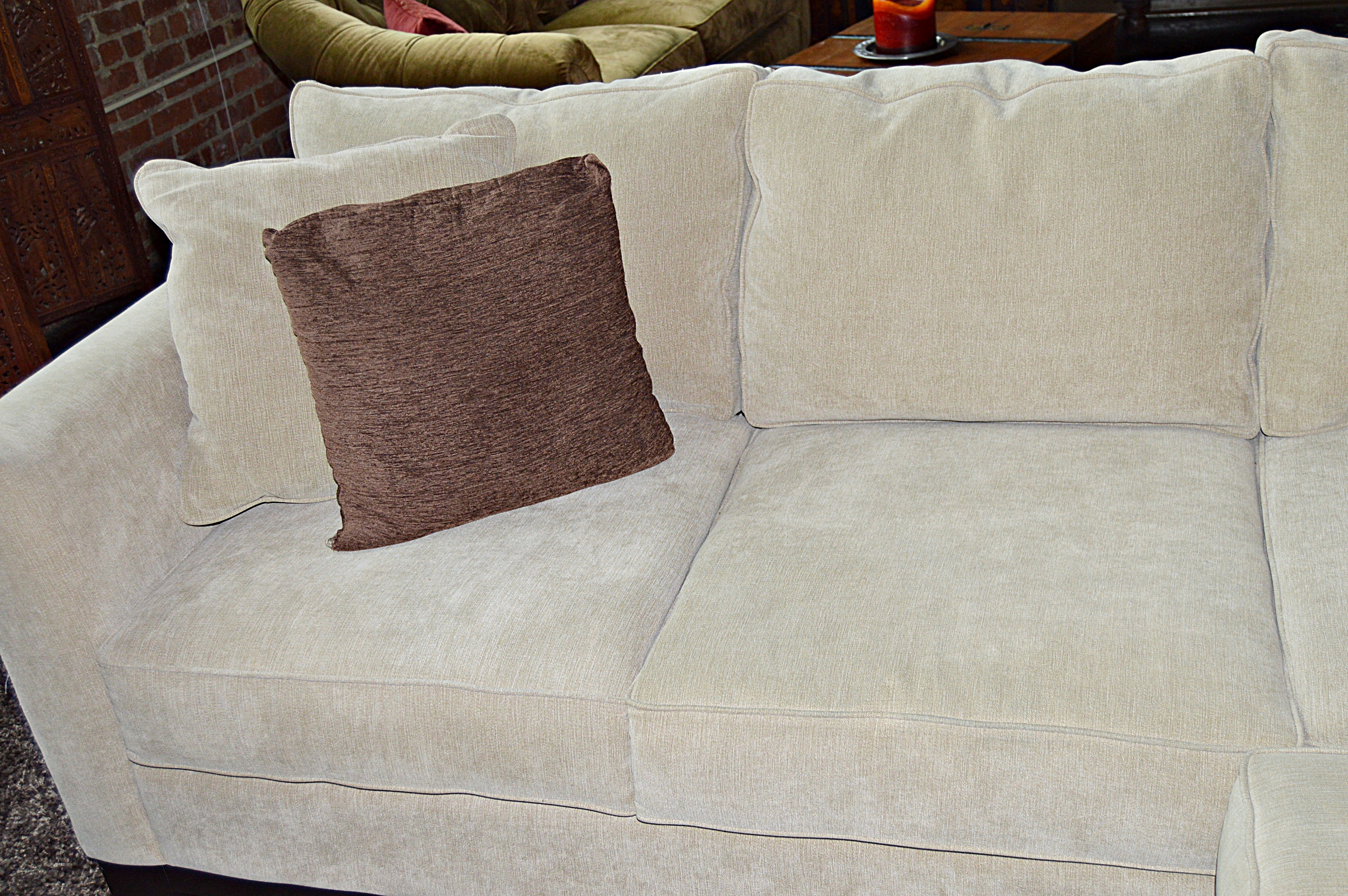 Jonathan Louis Upholstered Three Piece Sectional from Macy's