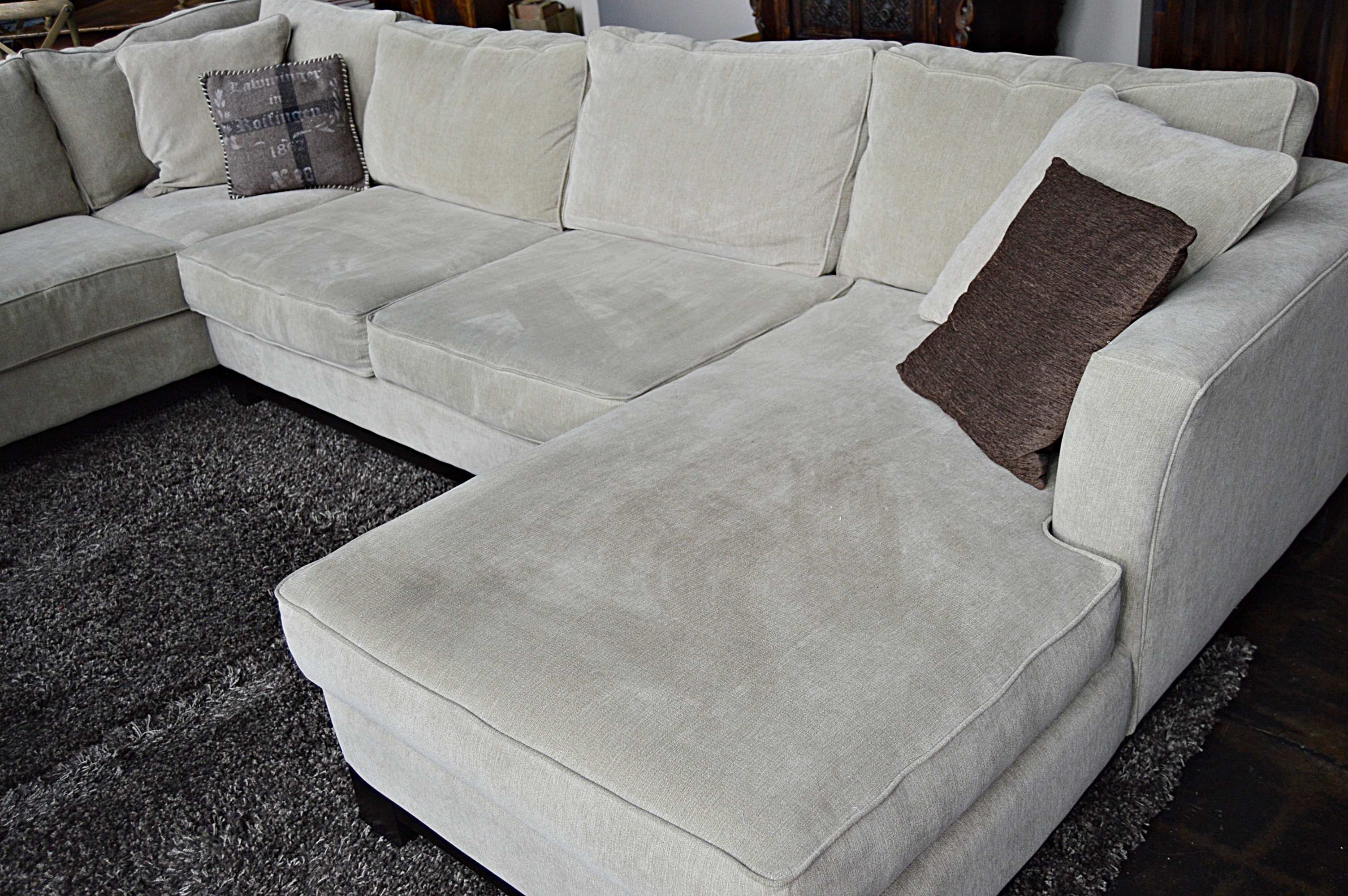 Jonathan Louis Upholstered Three Piece Sectional from Macy's
