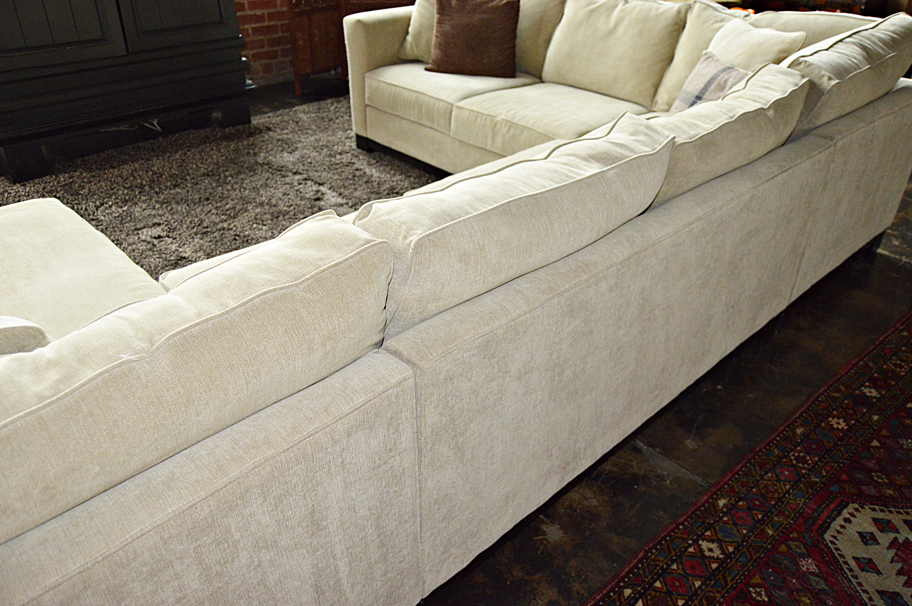 Jonathan Louis Upholstered Three Piece Sectional from Macy's