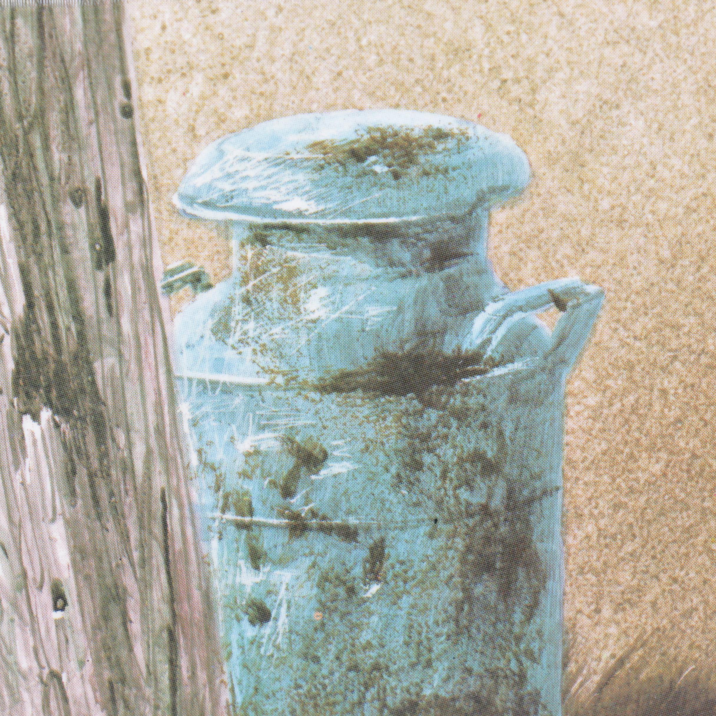 Reproduction Print on Ceramic Tile of Birds in a Mail Box