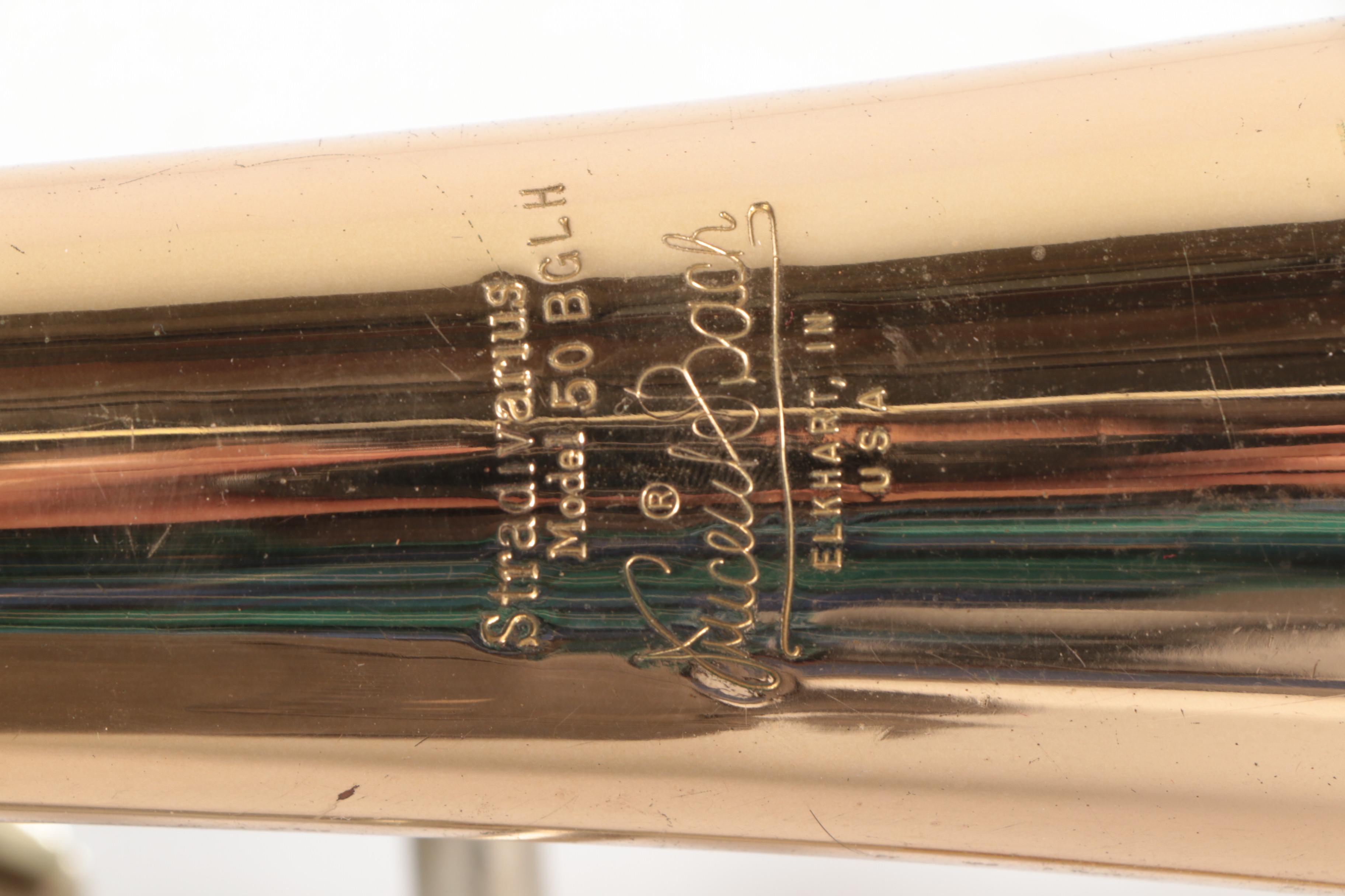 Brass Vincent Bach 50B Stradivarius Bass Trombone