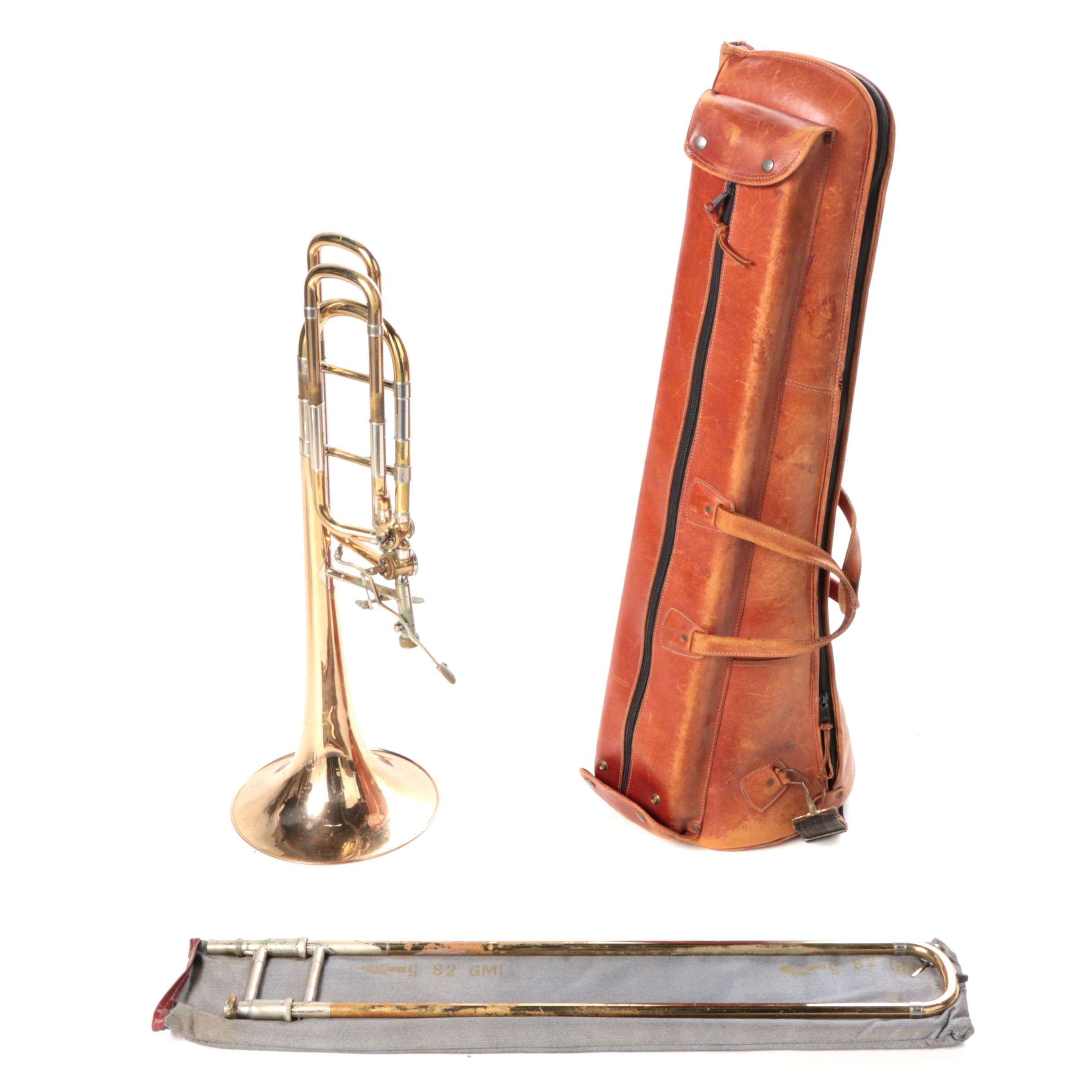 Brass Vincent Bach 50B Stradivarius Bass Trombone