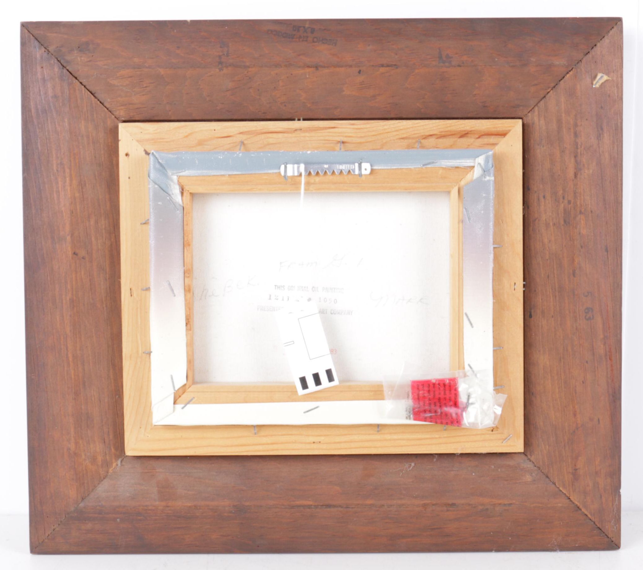 C. Carson Oil Painting of a Train