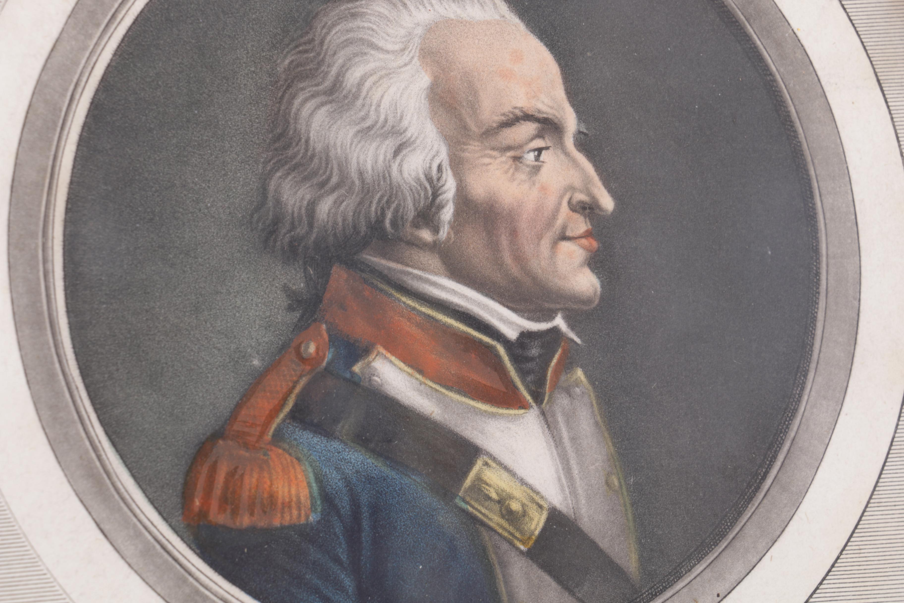 Jean Duplessis-Bertaux Engraving "La Tour D'Auvergne, Premier Grenadier"